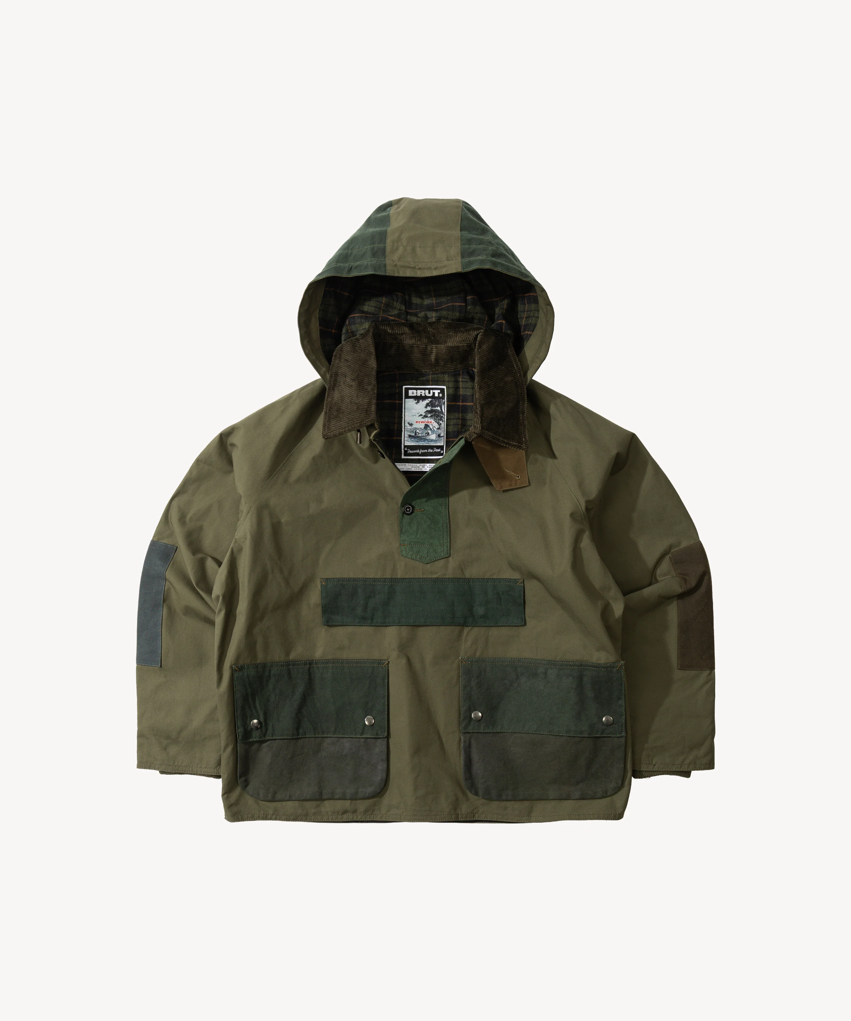 REWORK® POP-OVER WAX JACKET - N° 005