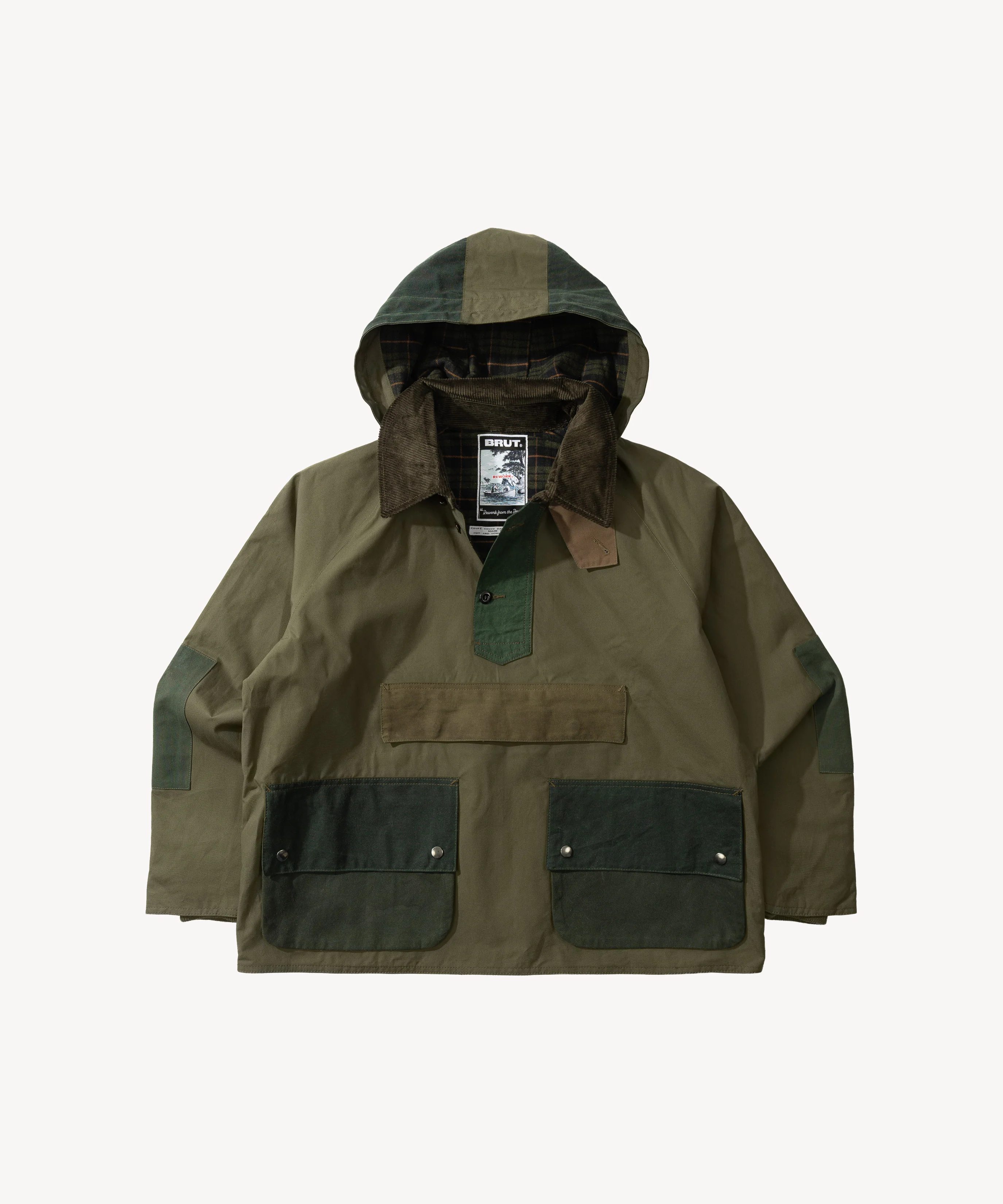 REWORK® POP-OVER WAX JACKET - N° 006
