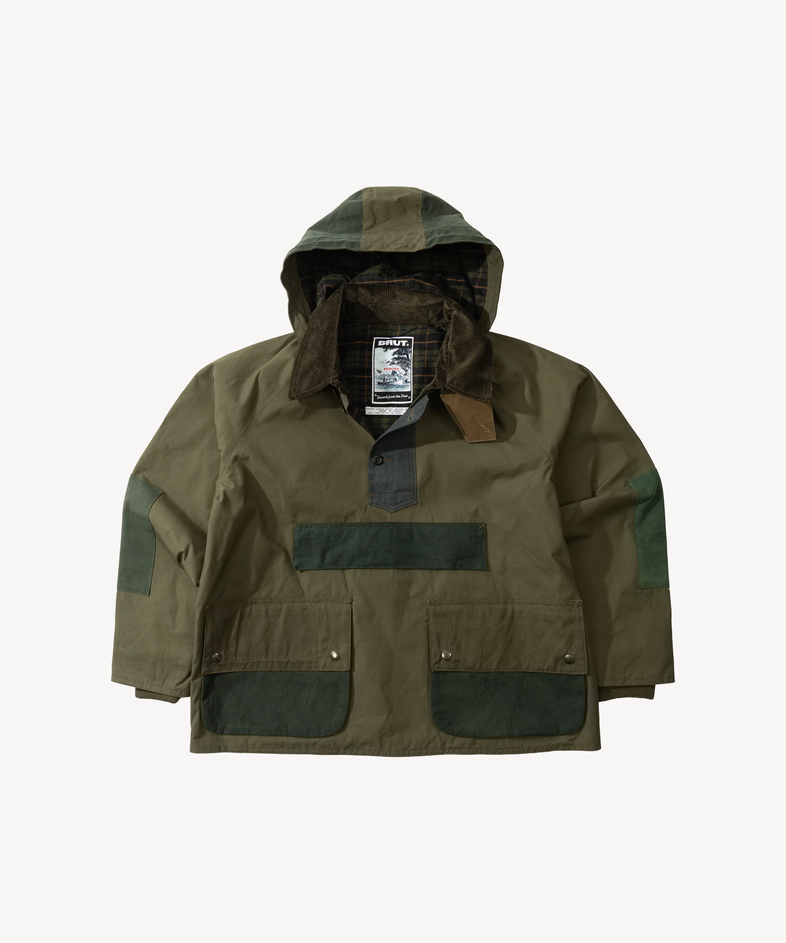 REWORK® POP-OVER WAX JACKET - N° 010