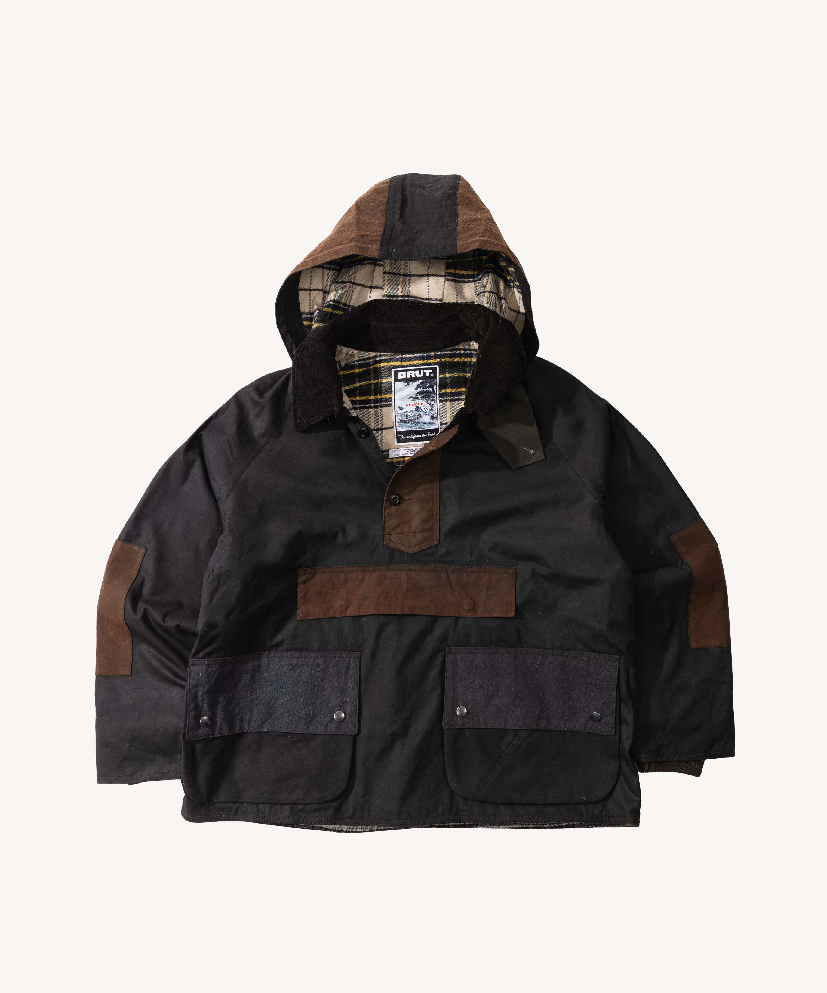 REWORK® POP-OVER WAX JACKET - N° 013