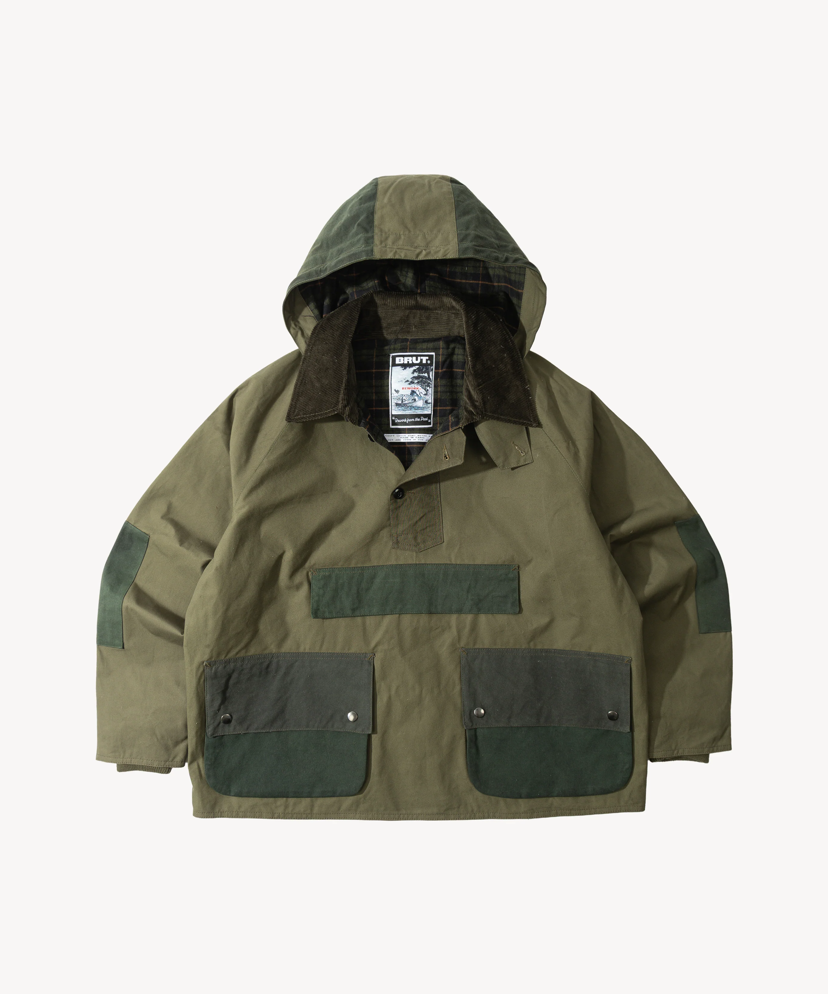 REWORK® POP-OVER WAX JACKET - N° 018