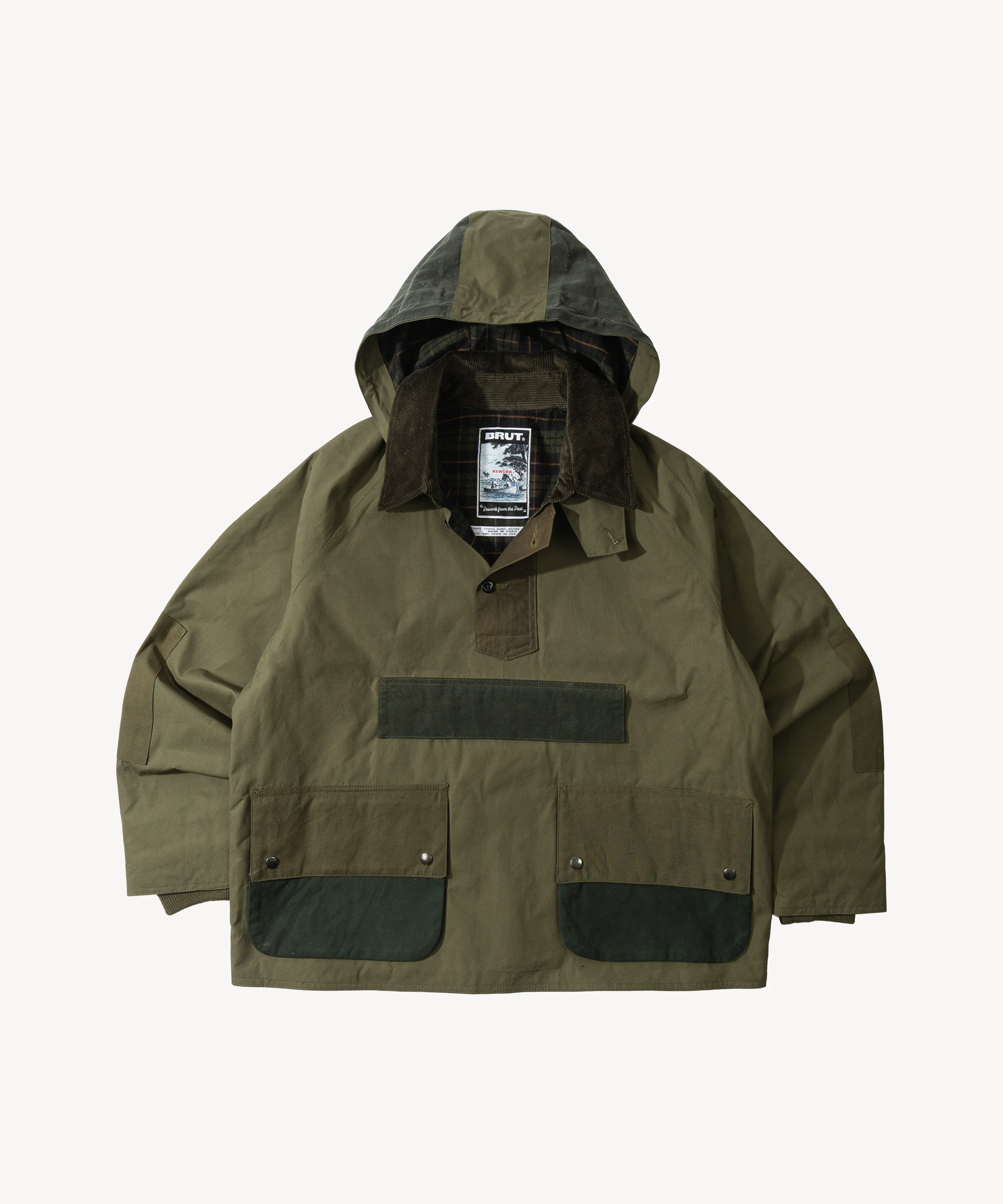 REWORK® POP-OVER WAX JACKET - N° 021