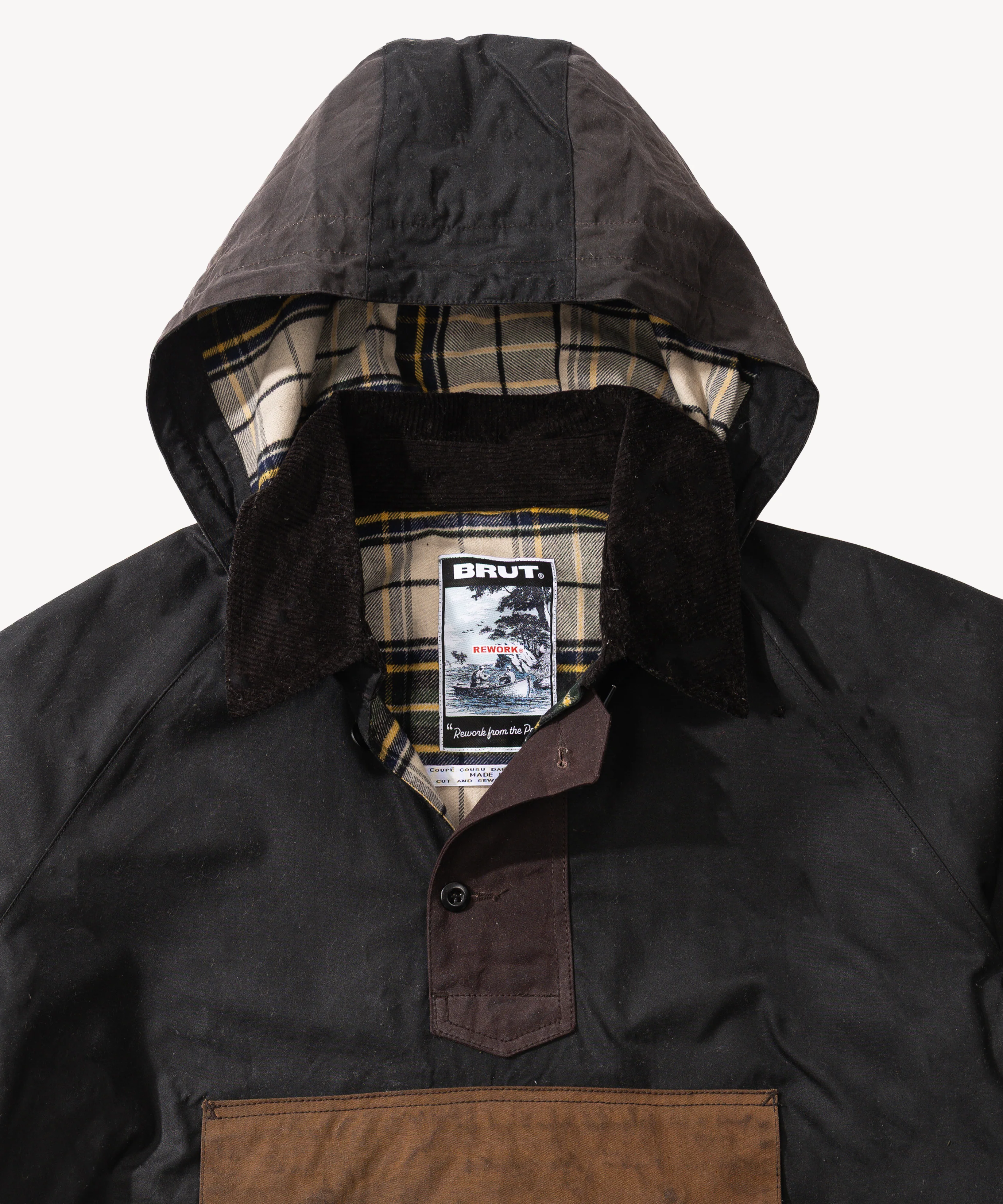 REWORK® POP-OVER WAX JACKET - N° 023 - Image 4