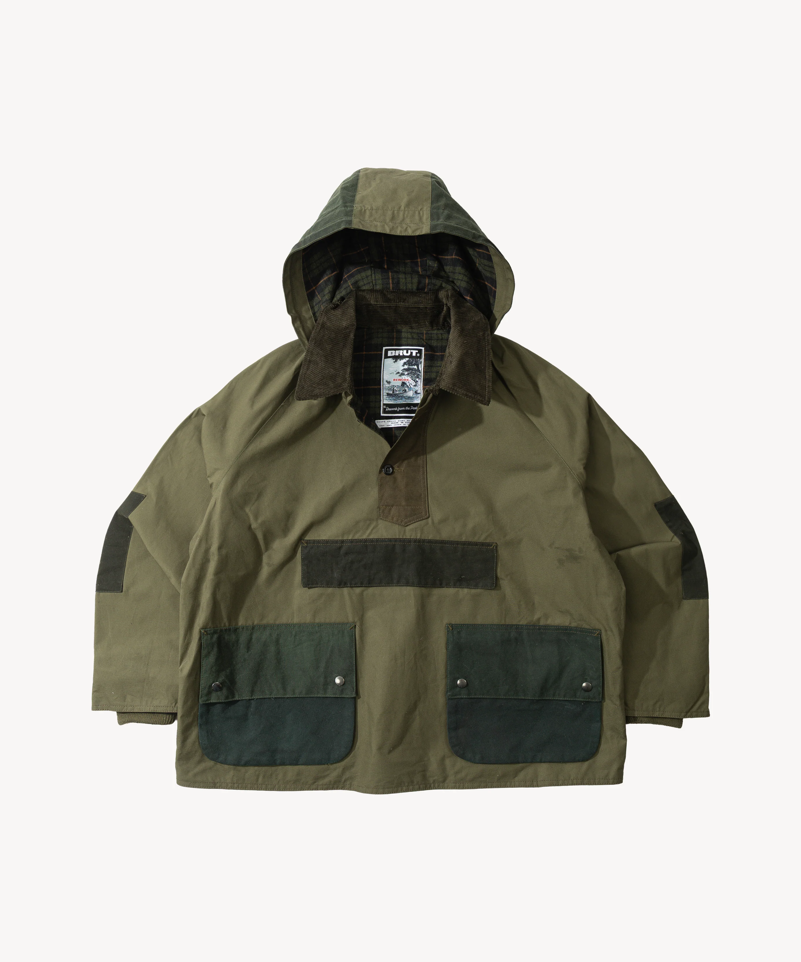 REWORK® POP-OVER WAX JACKET - N° 028