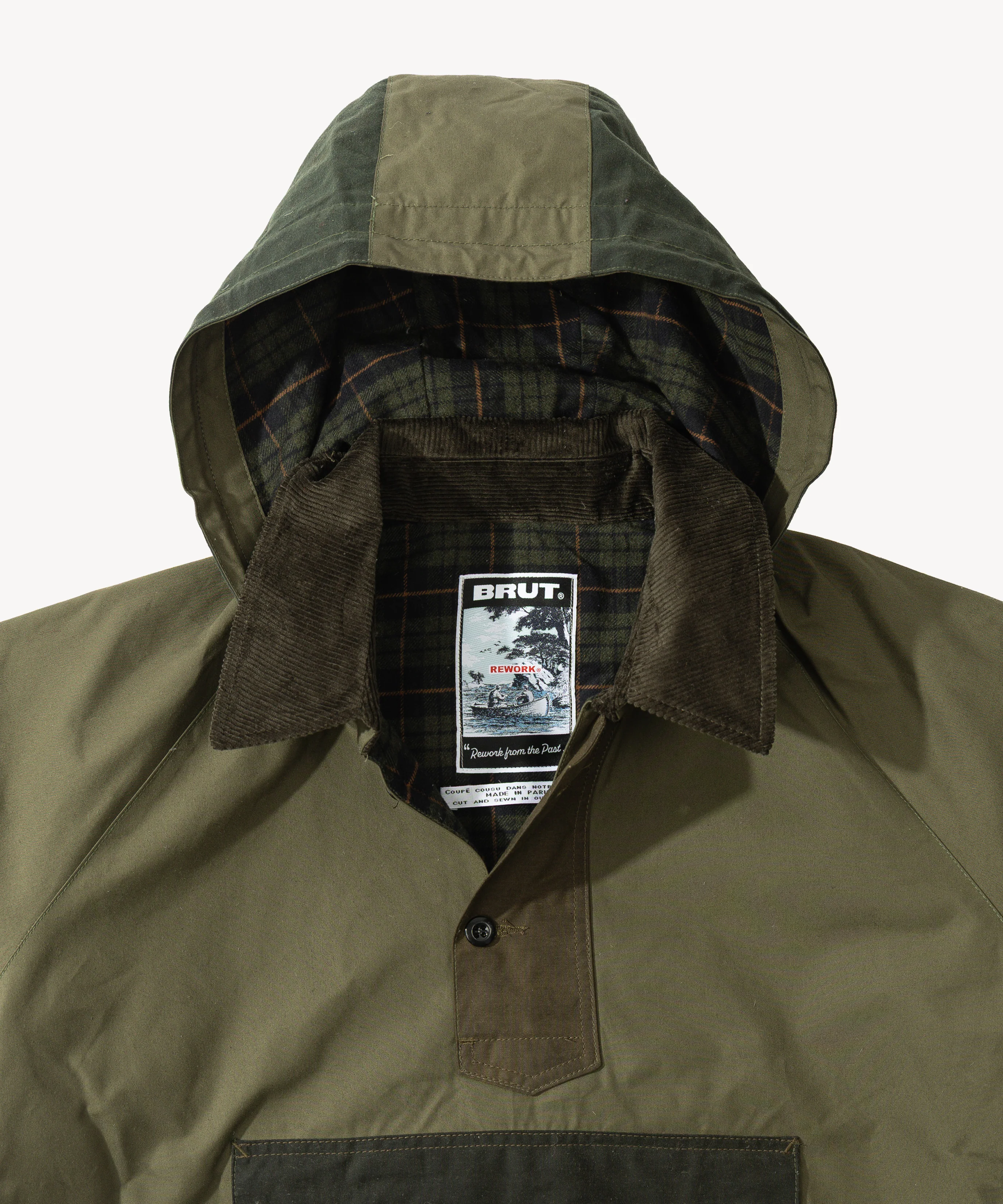 REWORK® POP-OVER WAX JACKET - N° 028 - Image 4
