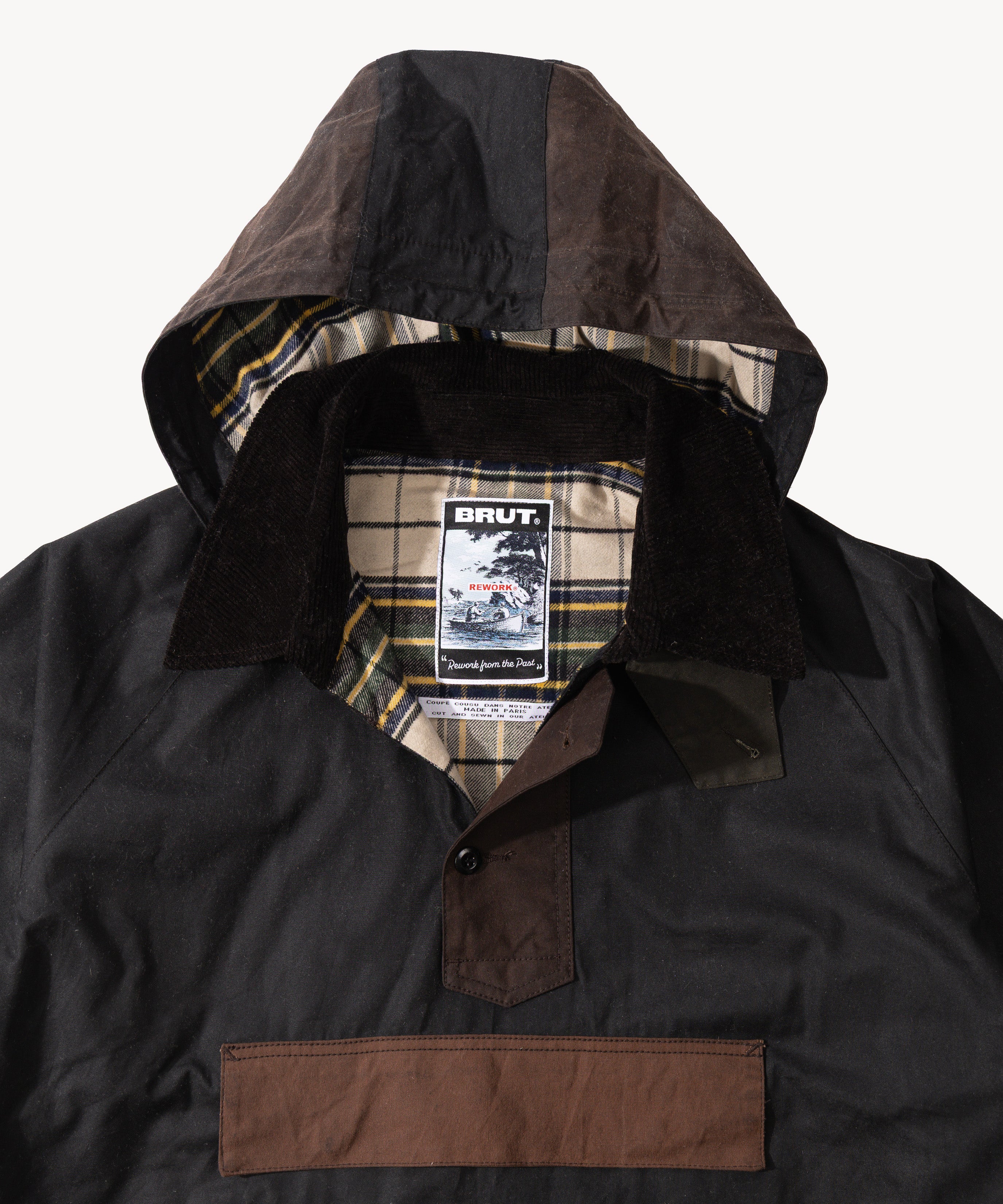 REWORK® POP-OVER WAX JACKET - N° 032 - Image 4