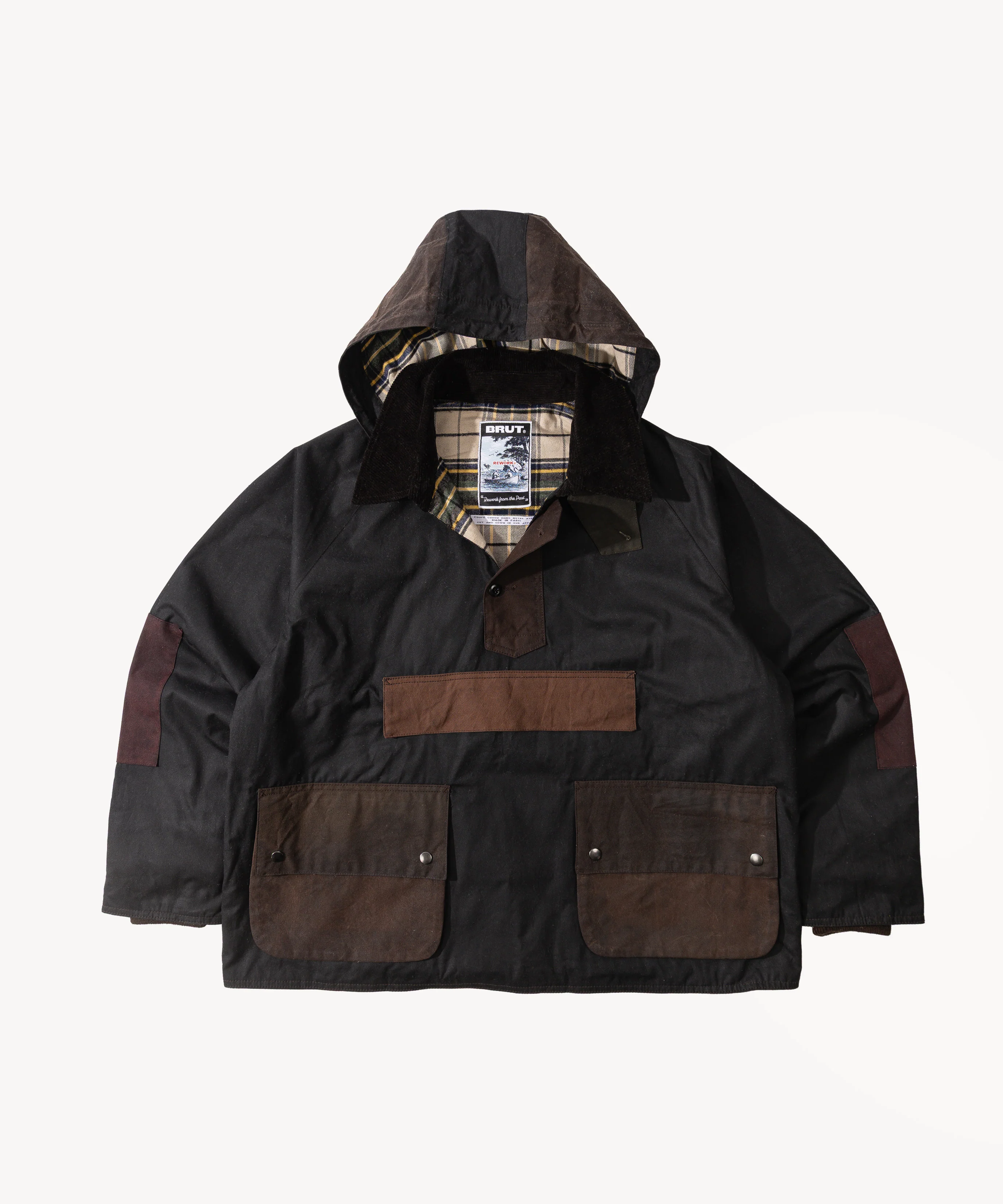 REWORK® POP-OVER WAX JACKET - N° 033