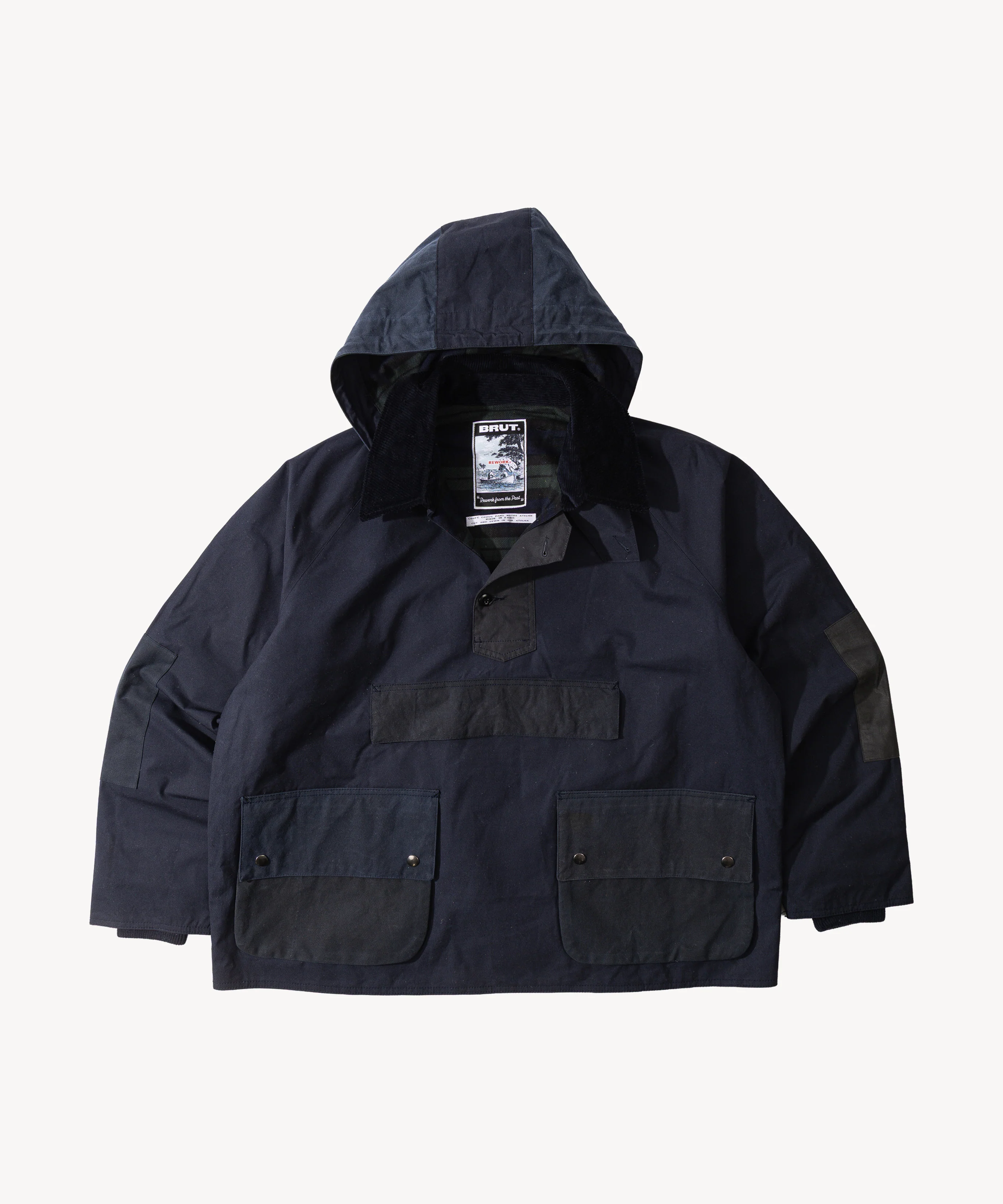 REWORK® POP-OVER WAX JACKET - N° 034