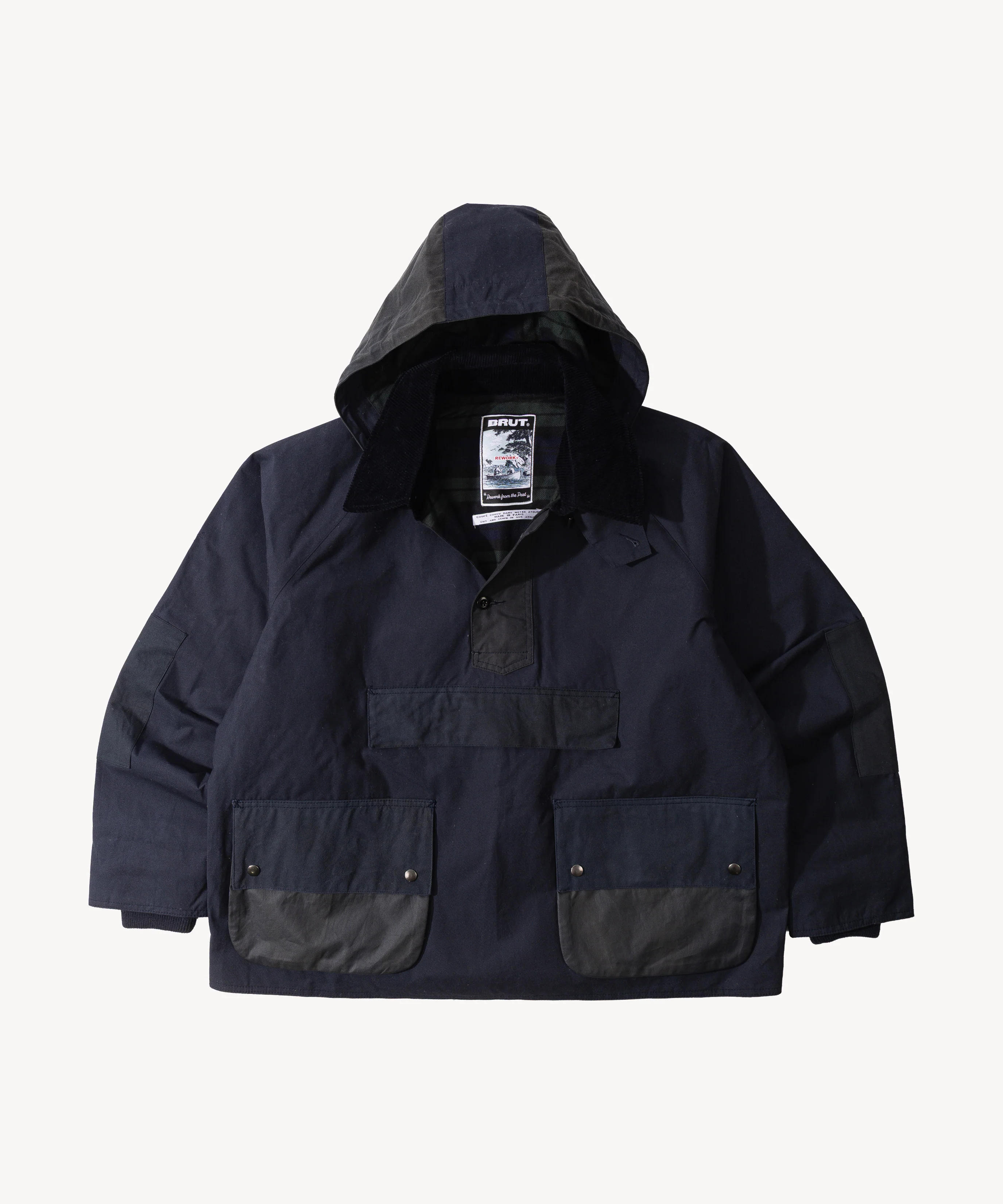 REWORK® POP-OVER WAX JACKET - N° 035