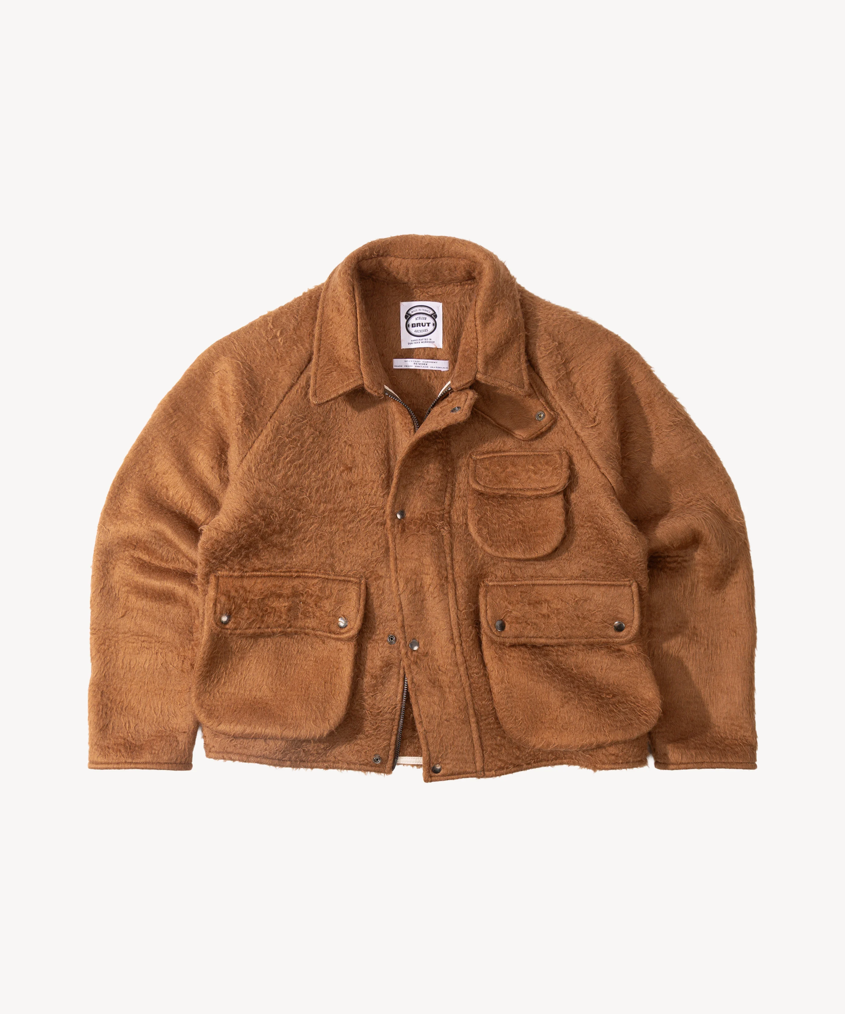 REWORK® WOOL PLAID JACKET - N° 001