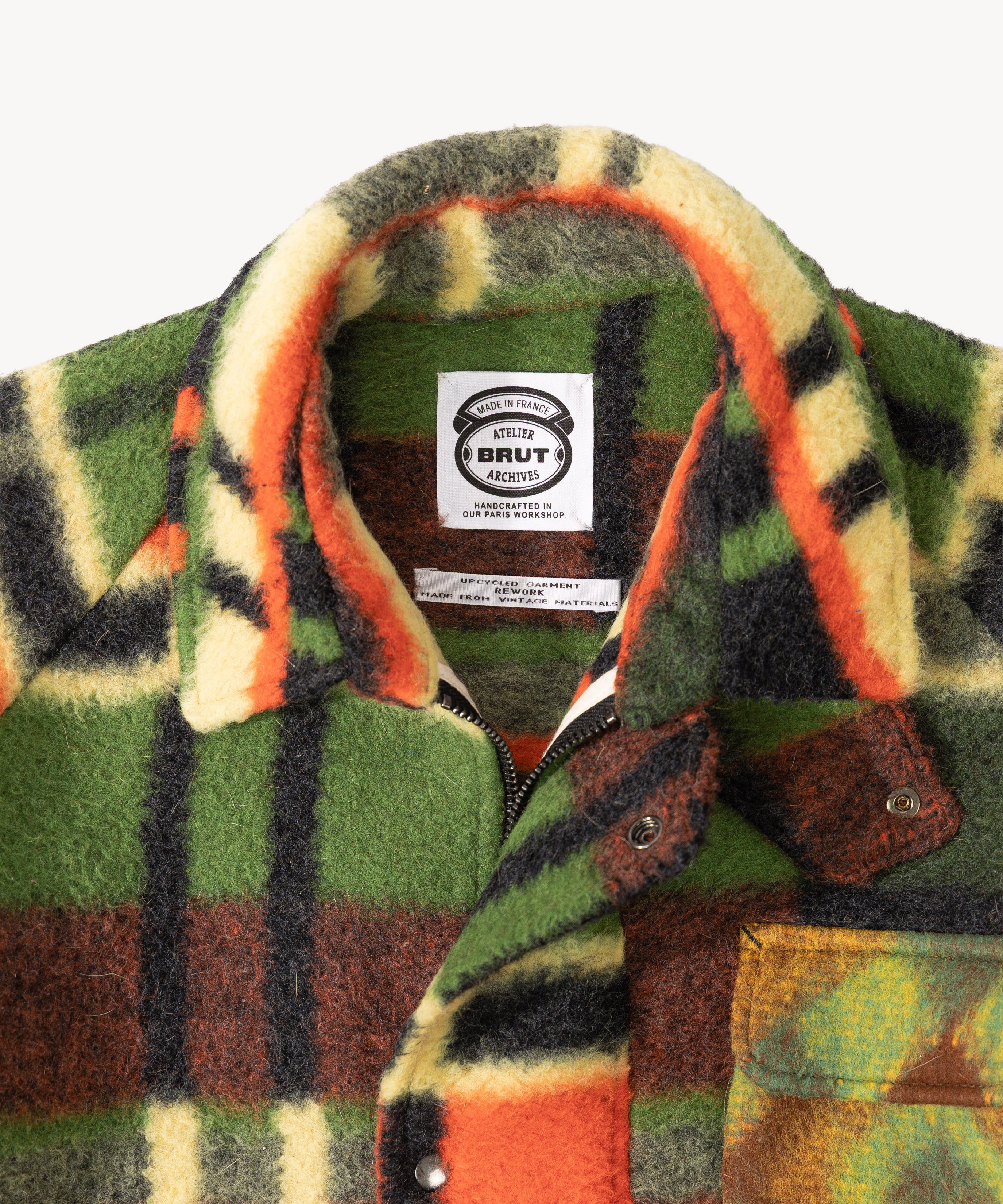REWORK® WOOL PLAID JACKET - N° 002 - Image 4