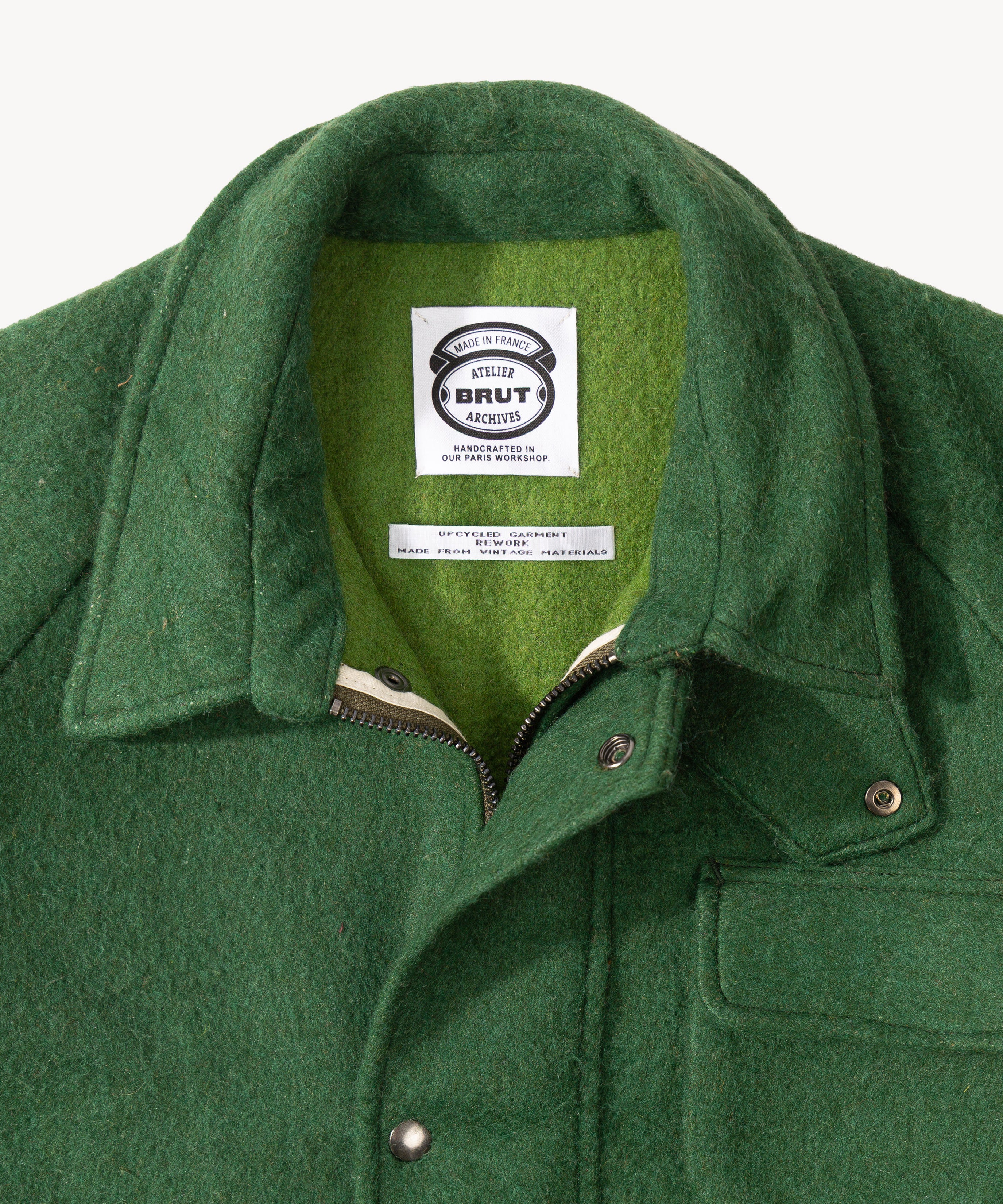 REWORK® WOOL PLAID JACKET - N° 003 - Image 4