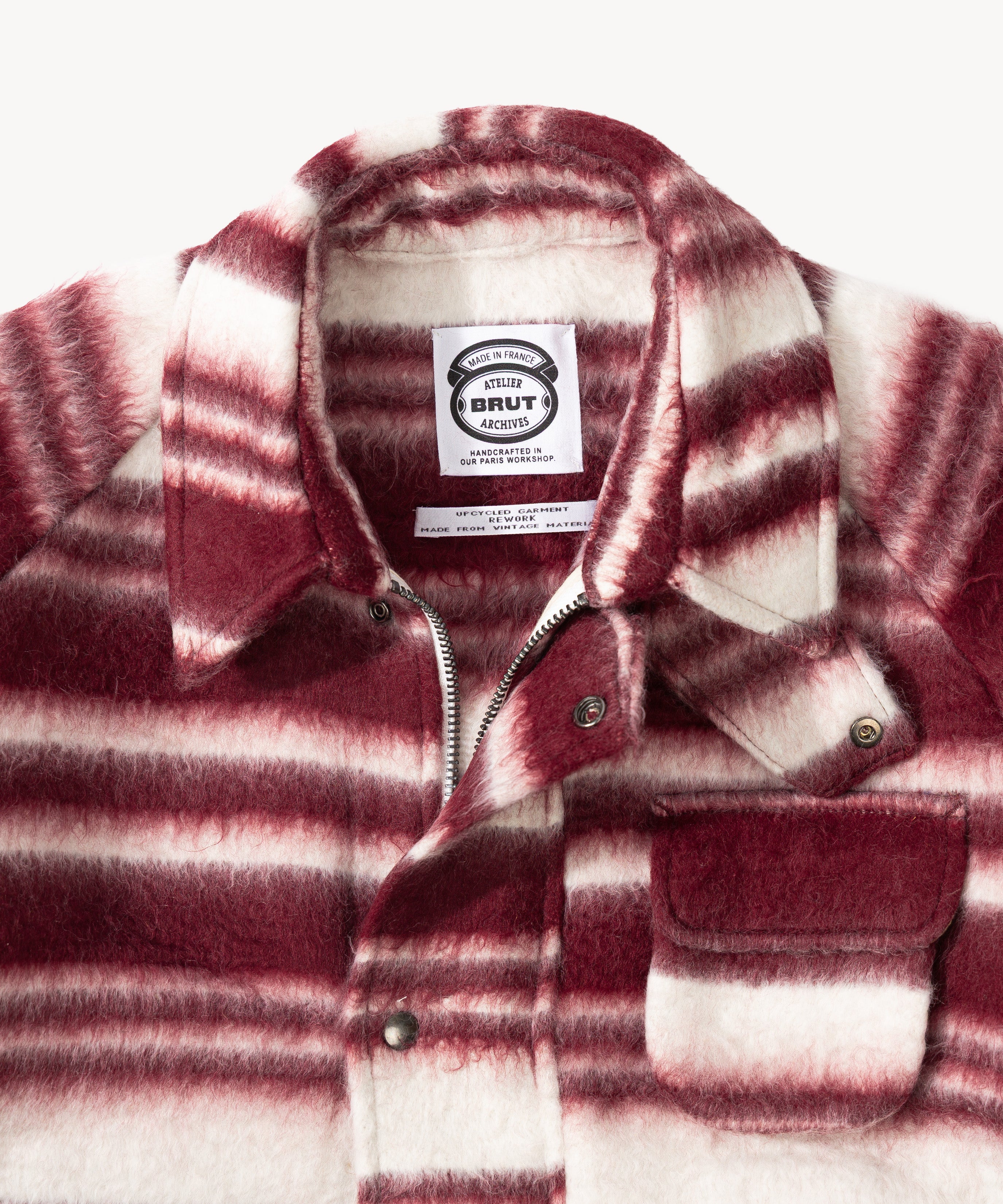 REWORK® WOOL PLAID JACKET - N° 005 - Image 4