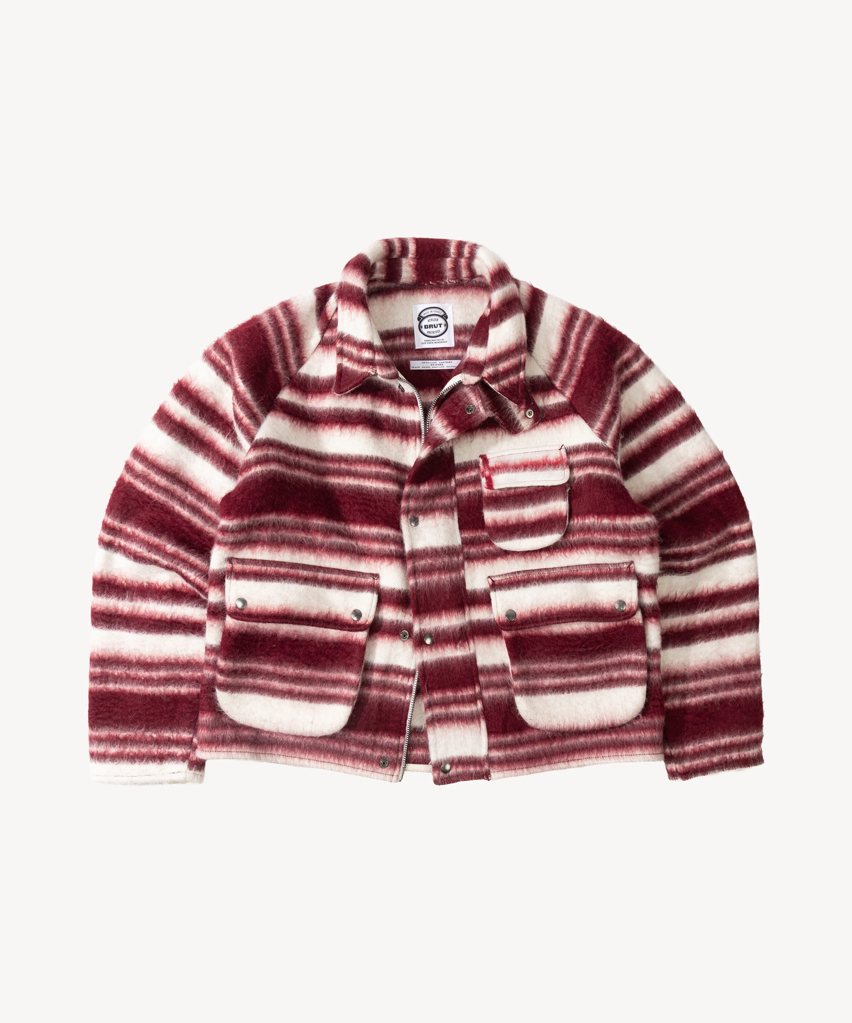 REWORK® WOOL PLAID JACKET - N° 008