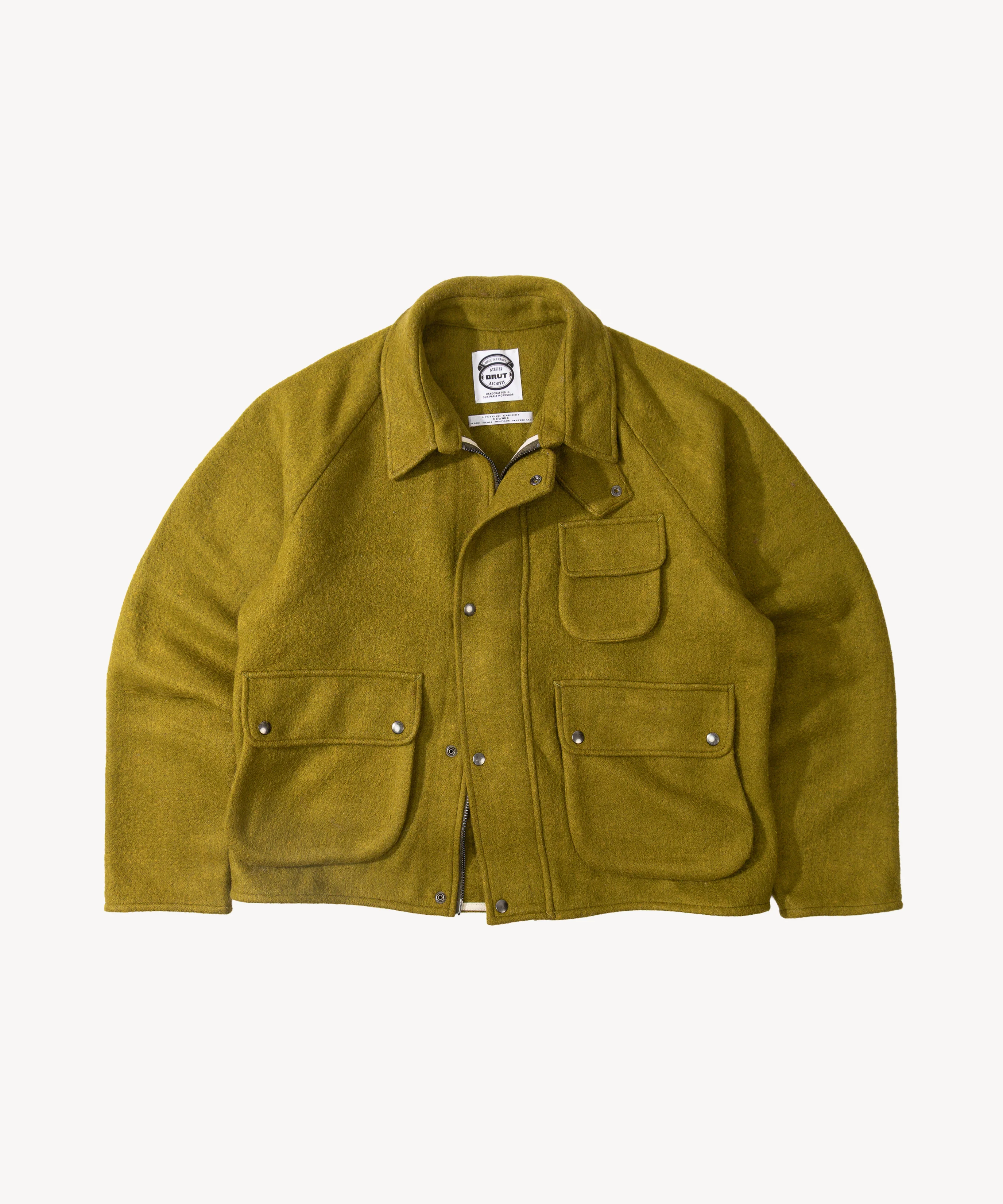 REWORK® WOOL PLAID JACKET - N° 010