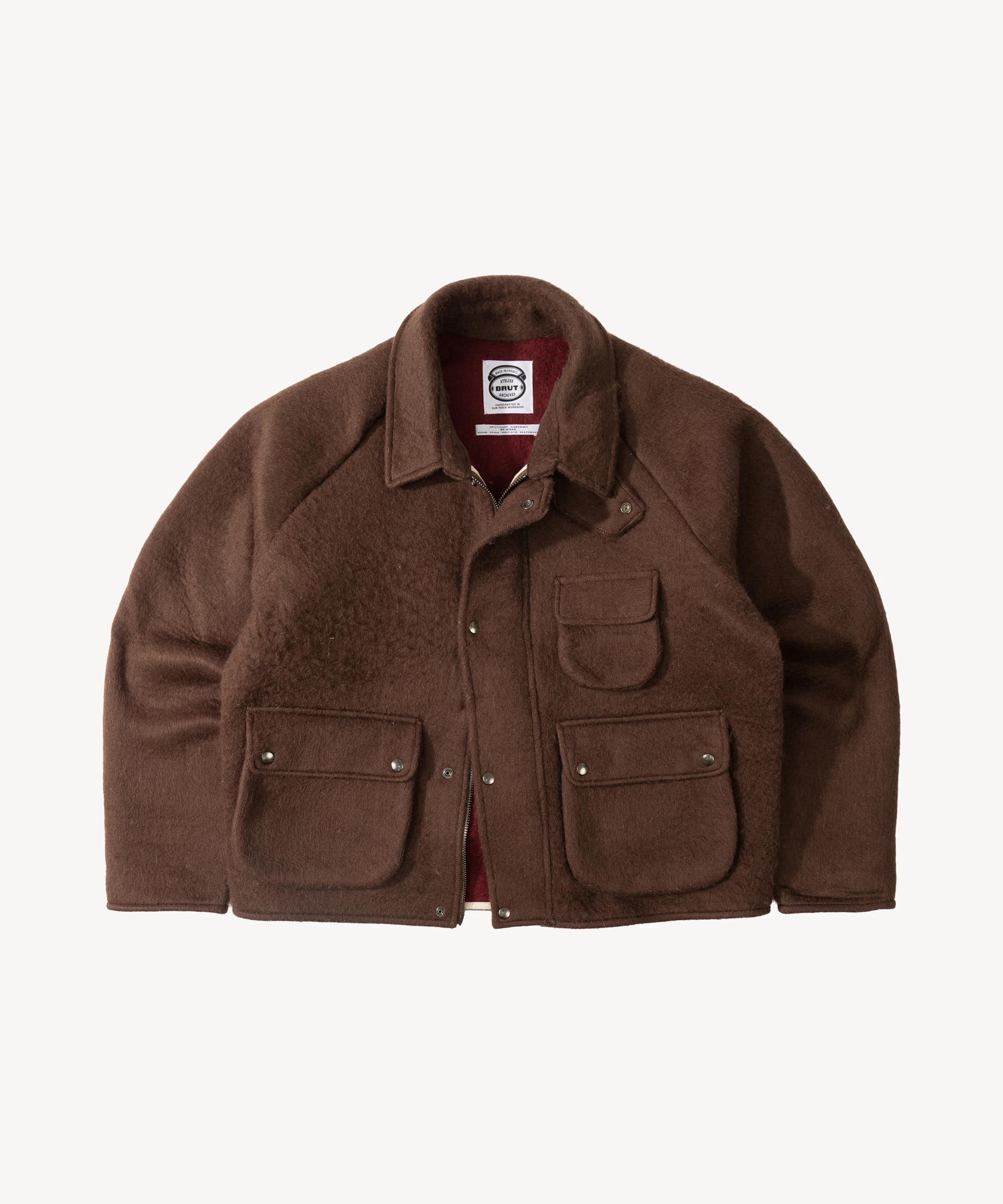 REWORK® WOOL PLAID JACKET - N° 013
