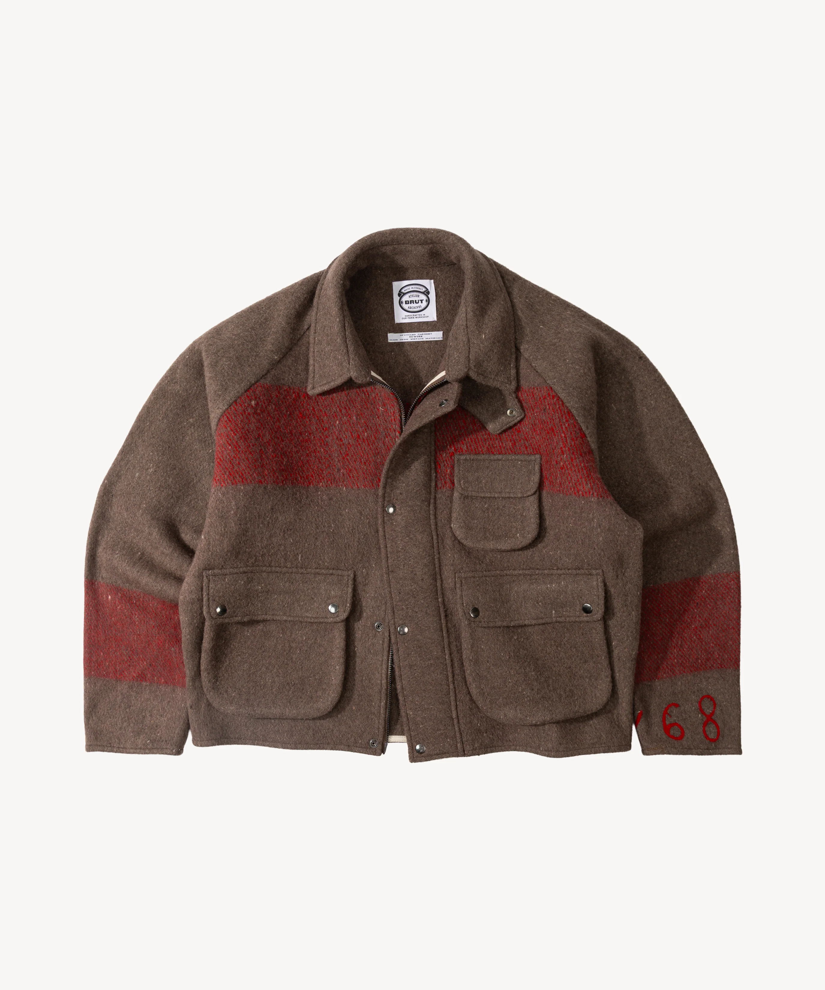 REWORK® WOOL PLAID JACKET - N° 015