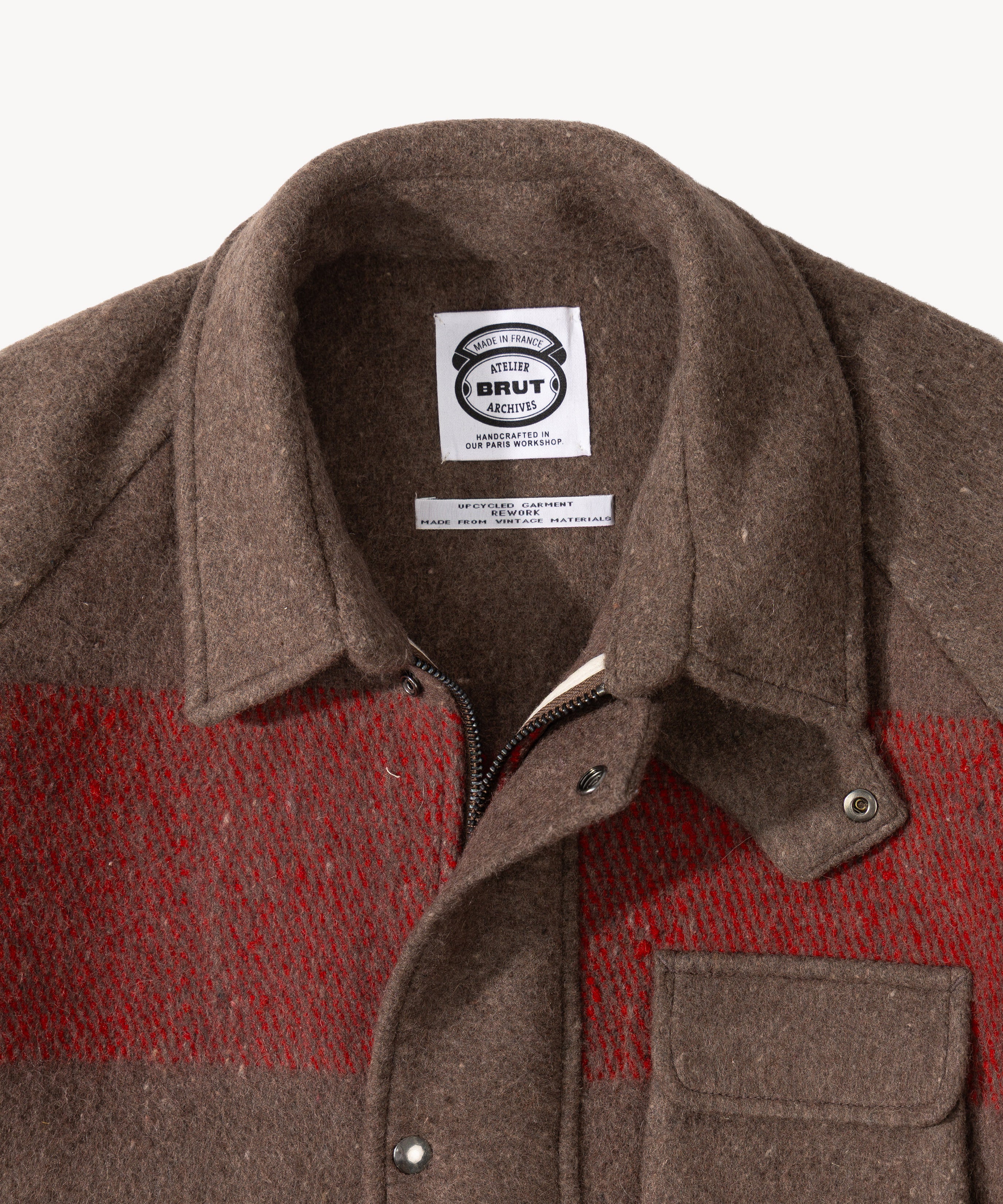 REWORK® WOOL PLAID JACKET - N° 015 - Image 5