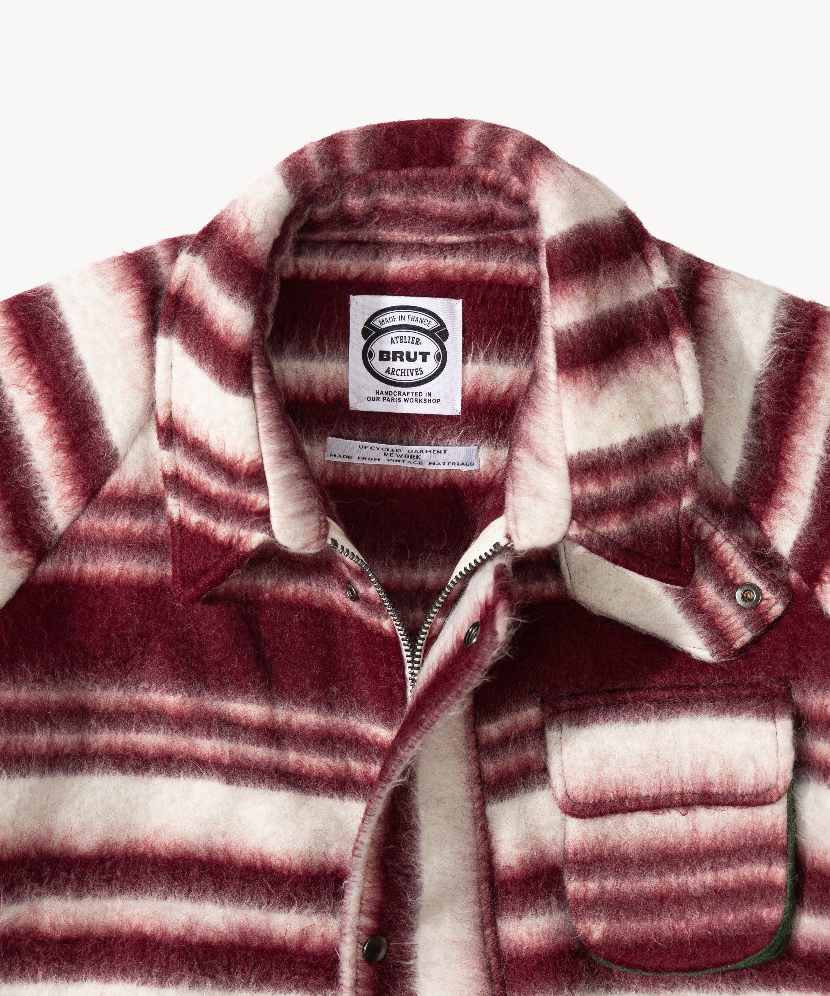 REWORK® WOOL PLAID JACKET - N° 016 - Image 4