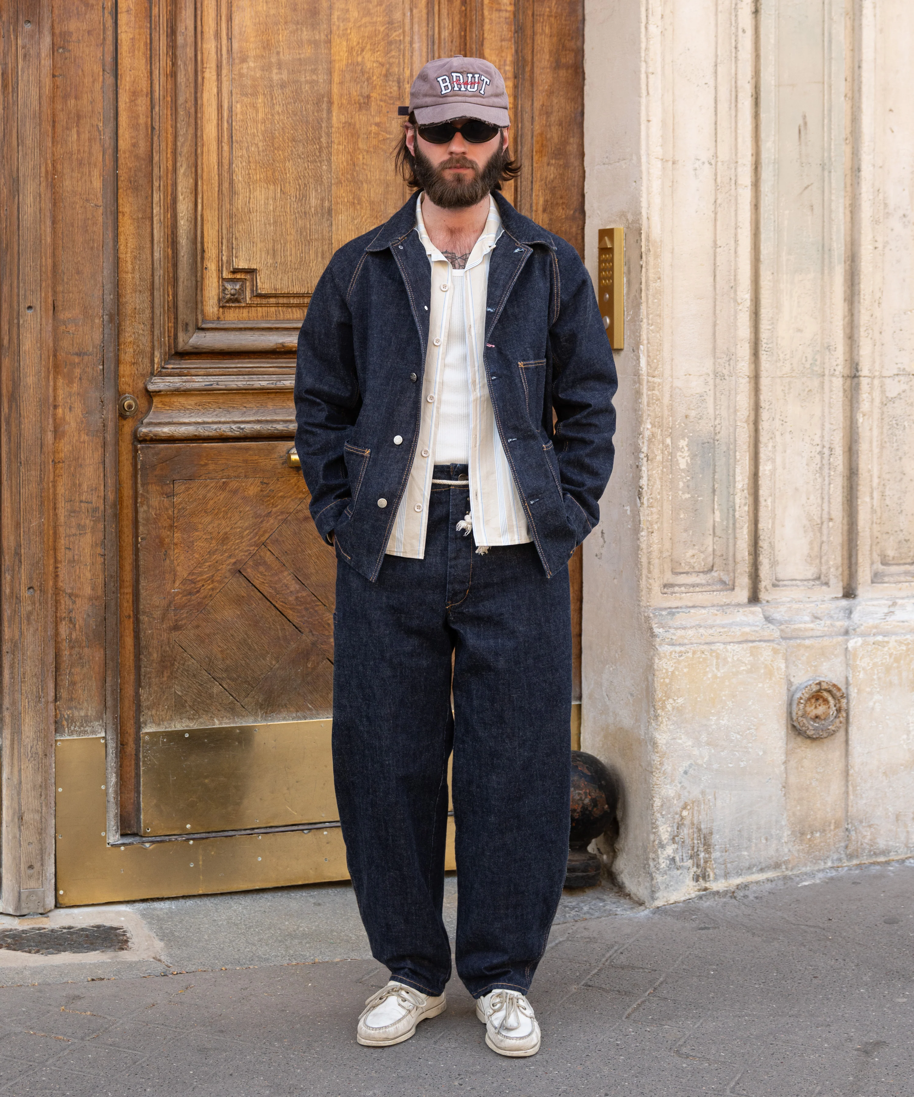 REWORK® DENIM PAINTER JACKET - Image 3