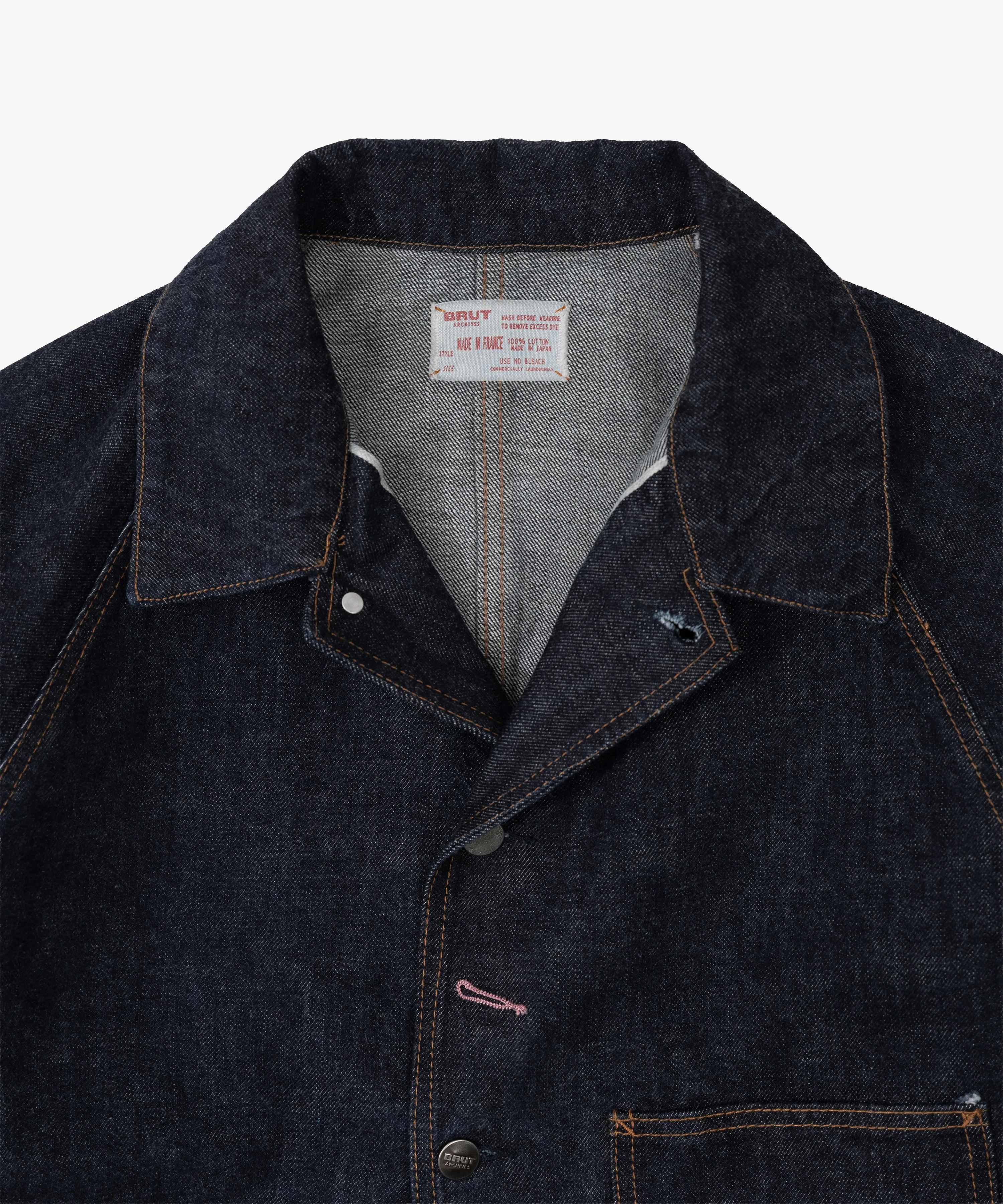 REWORK® DENIM PAINTER JACKET - Image 4