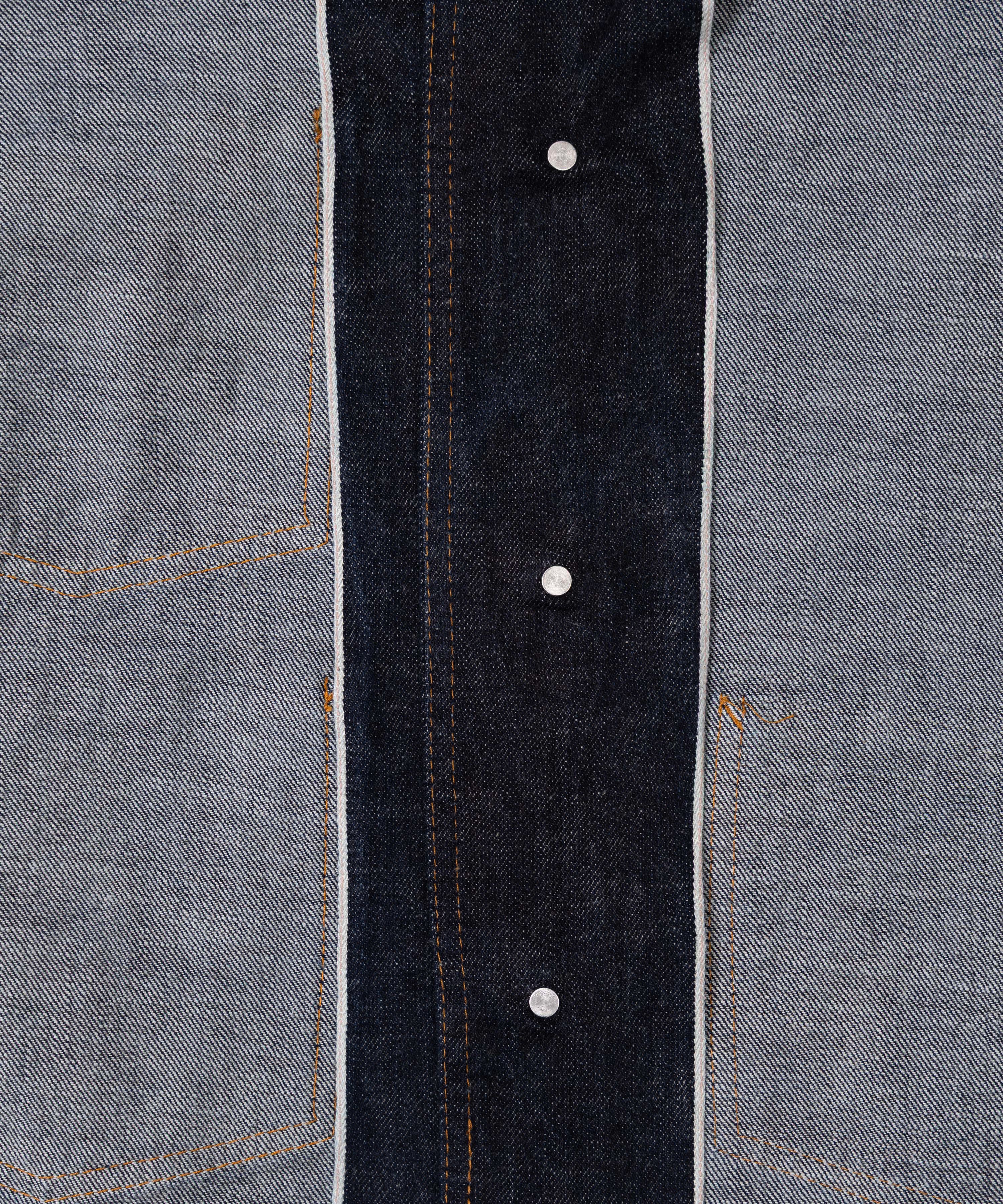 REWORK® DENIM PAINTER JACKET - Image 6