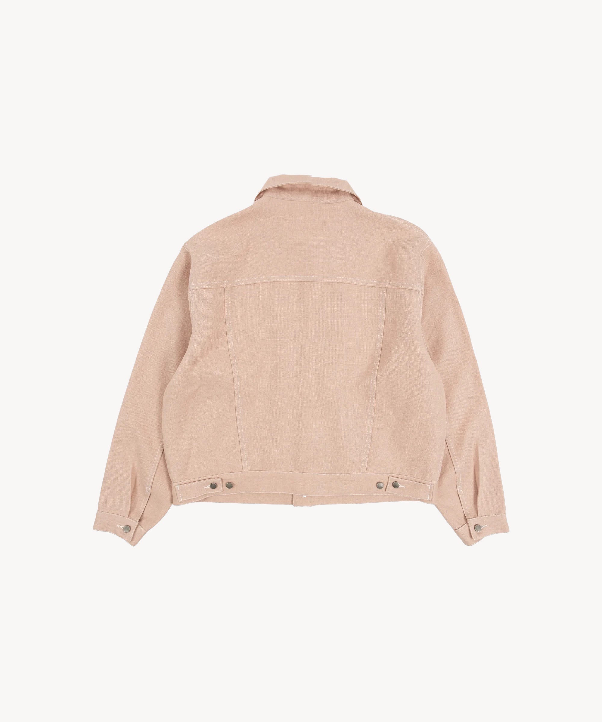 REWORK® DOUBLE PLEATED LINEN JACKET - Image 5