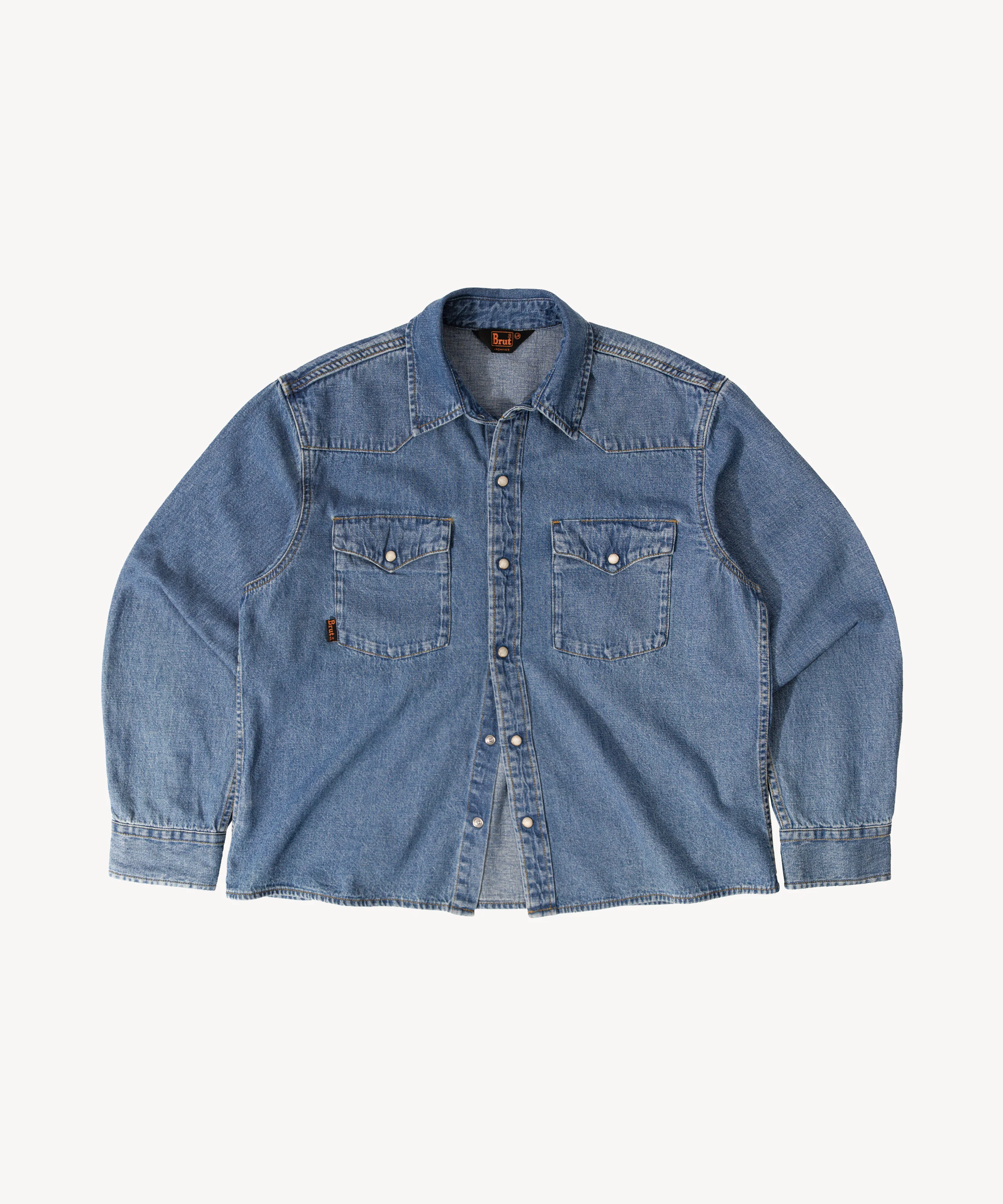 THE CROPPED DENIM SHIRT