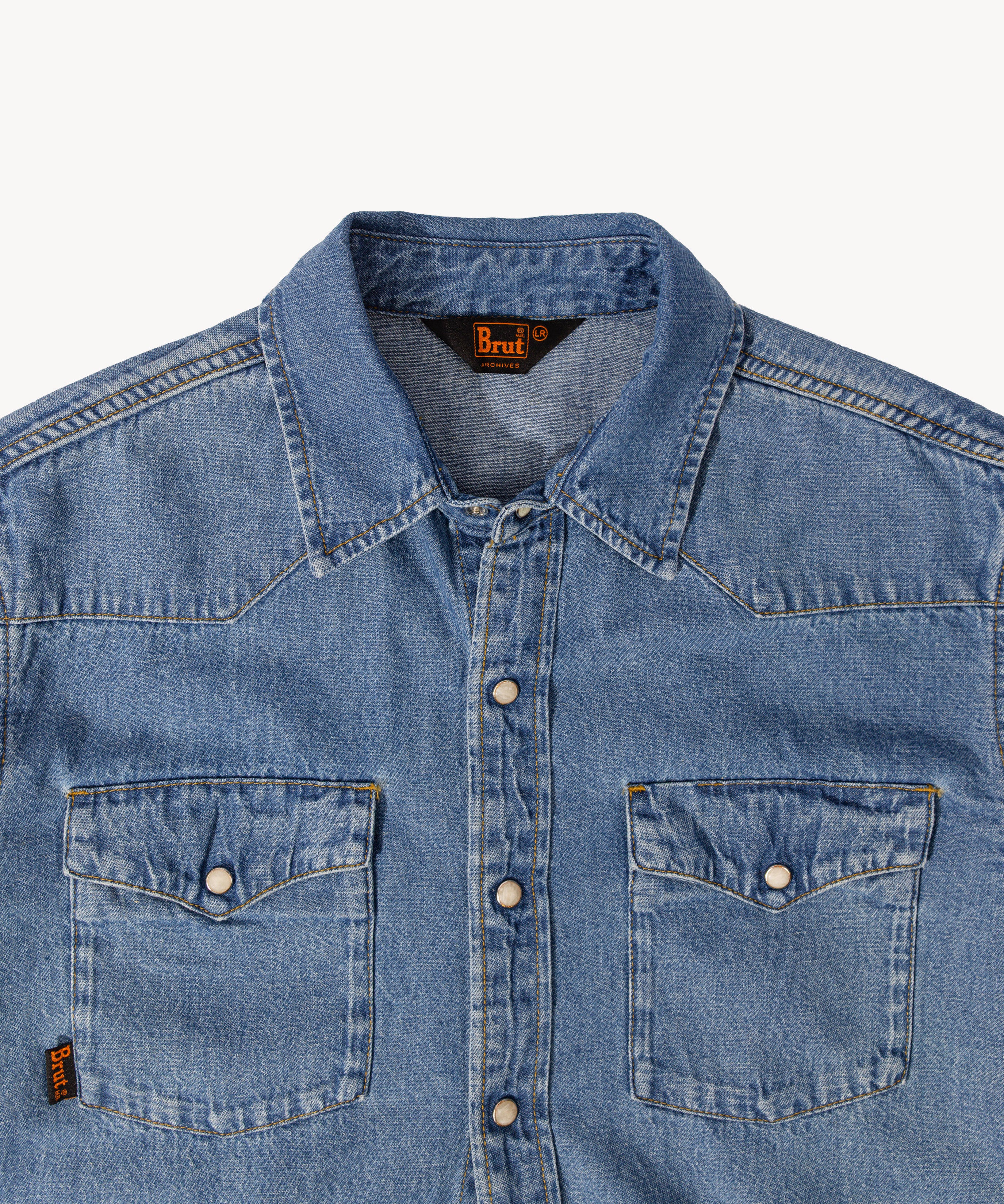 THE CROPPED DENIM SHIRT - Image 4