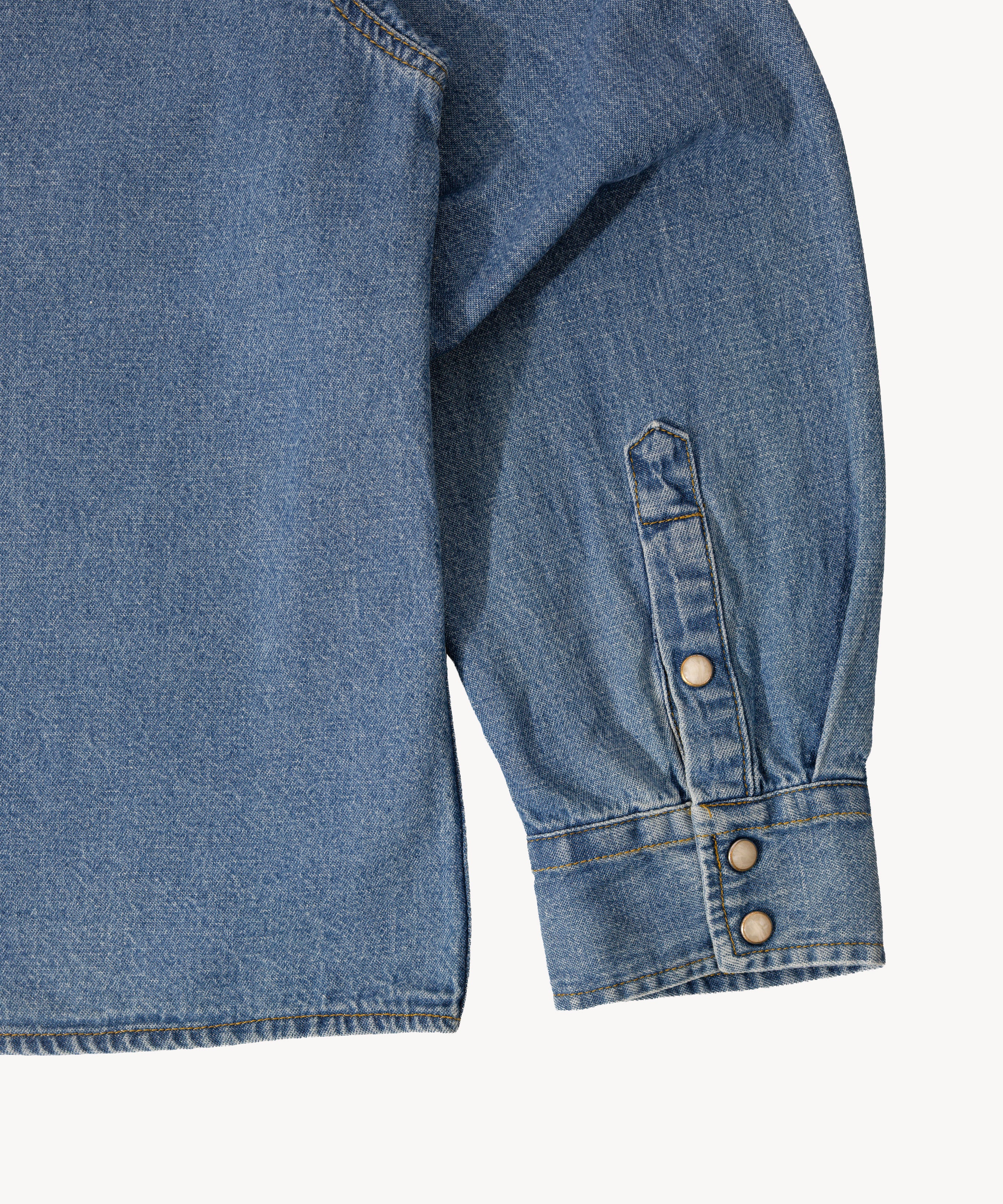 THE CROPPED DENIM SHIRT - Image 5