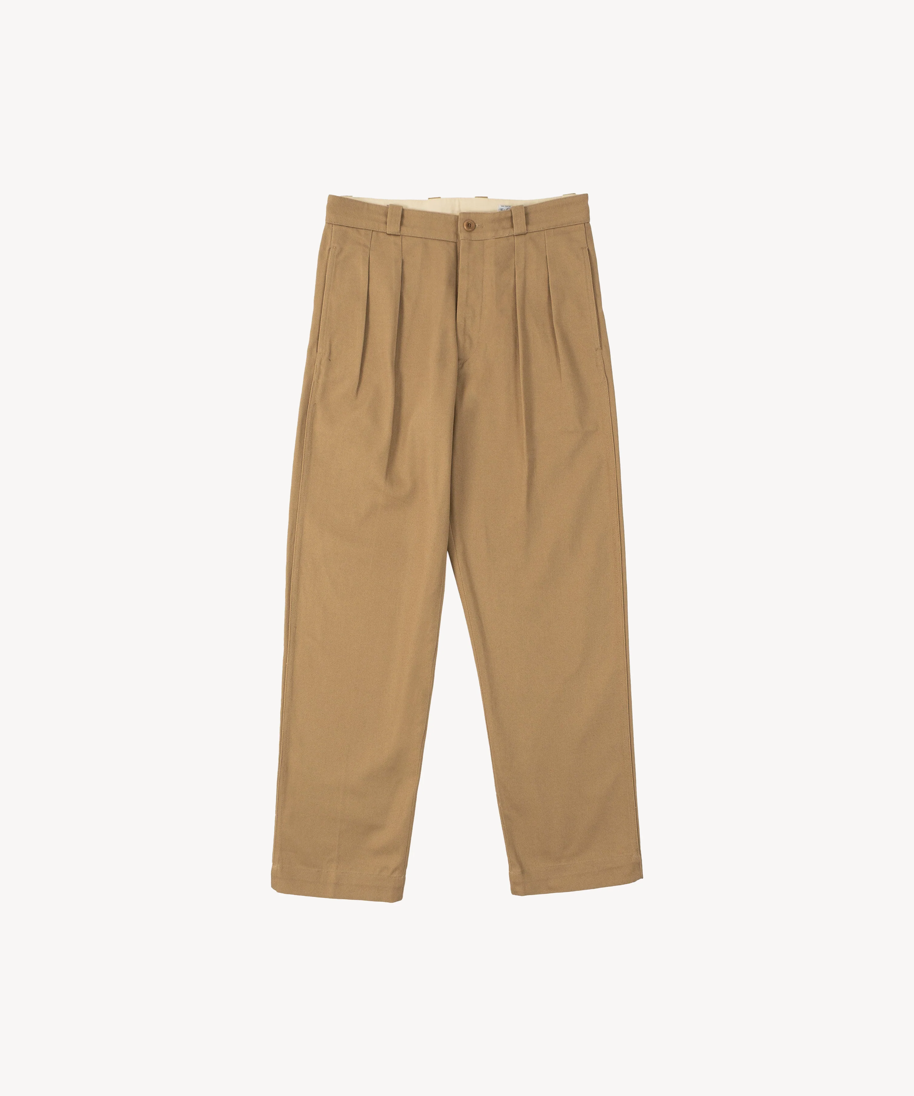 THE DOUBLE PLEAT PANTS