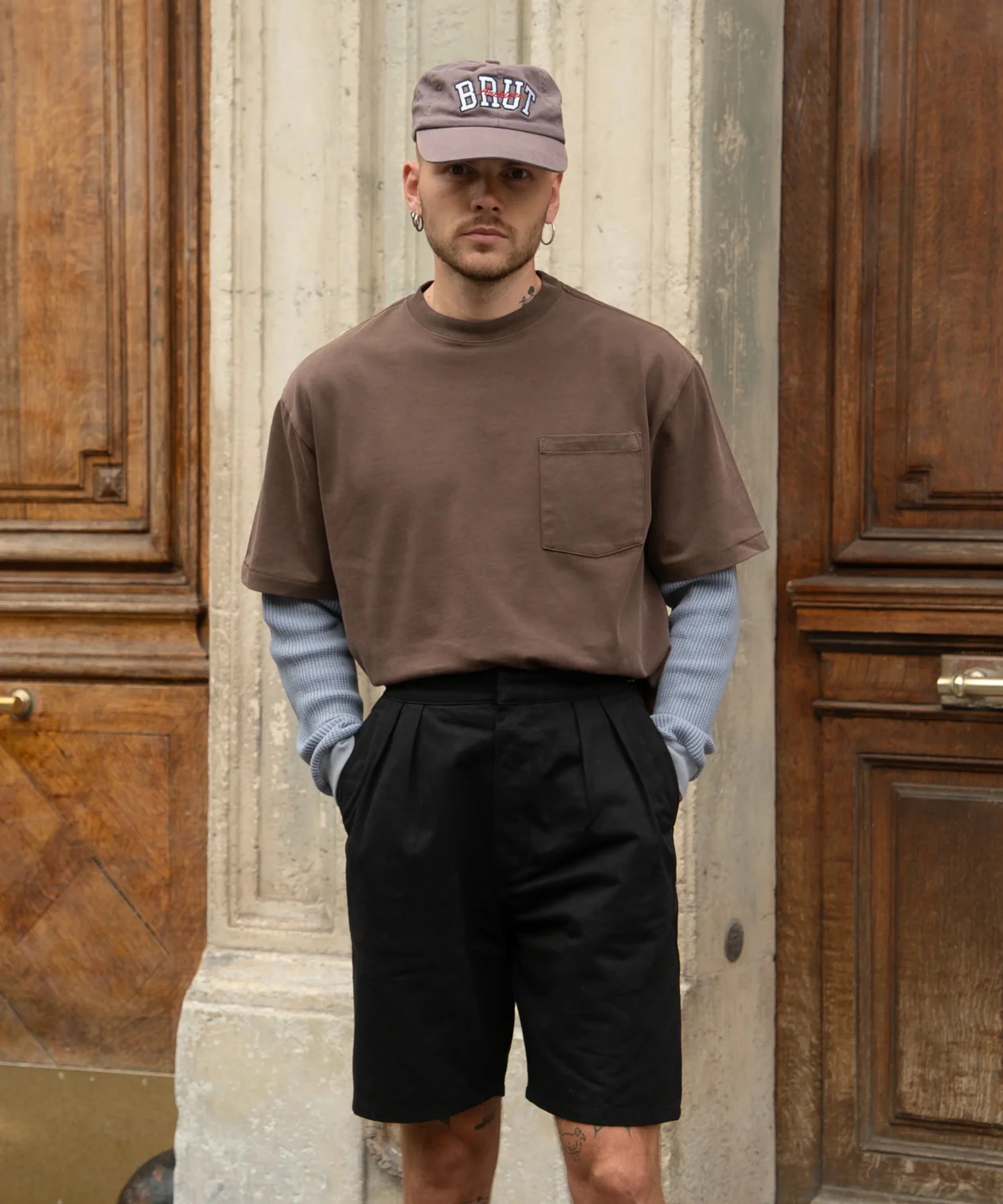 THE DOUBLE PLEAT SHORTS - Image 2