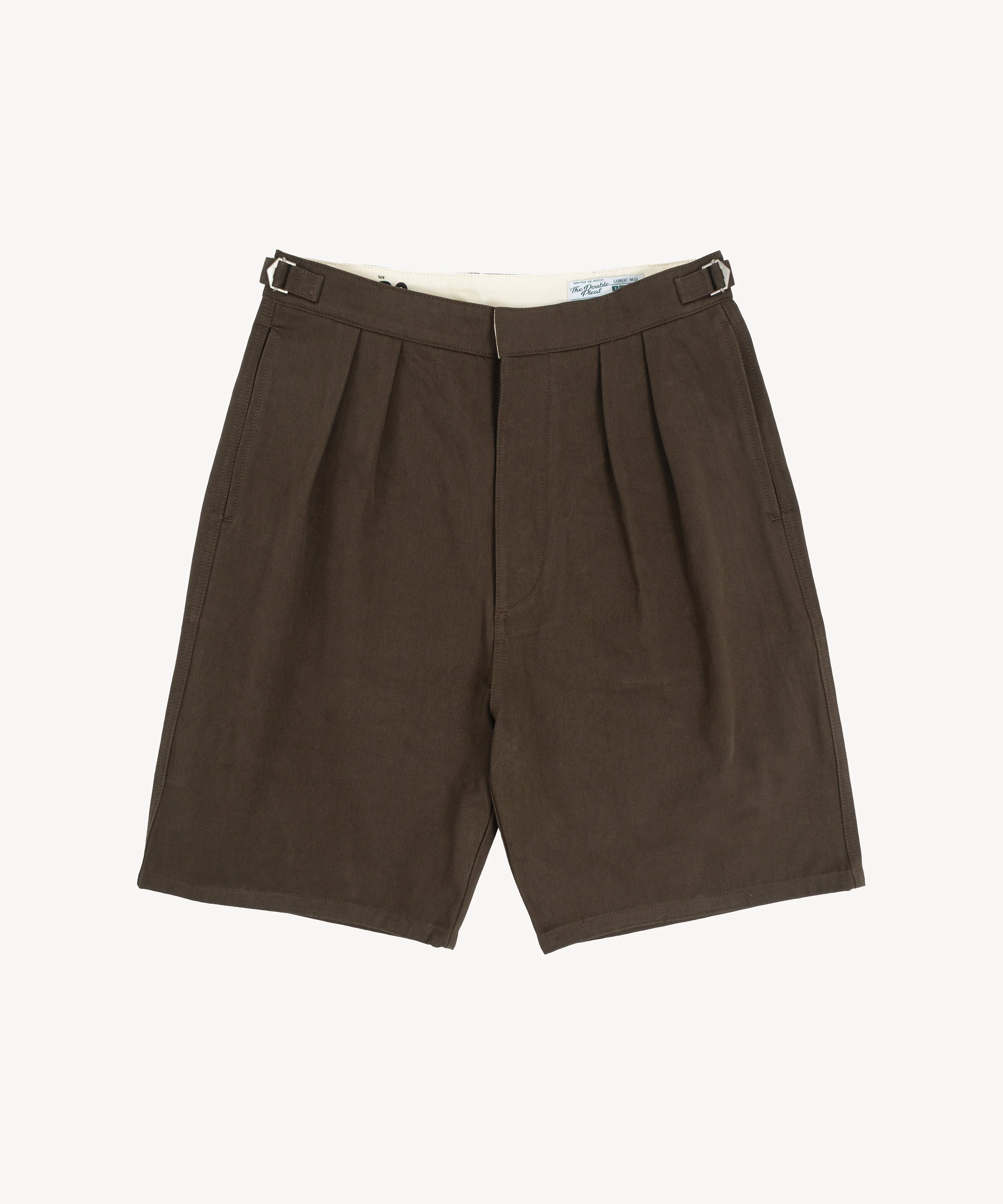THE DOUBLE PLEAT SHORTS