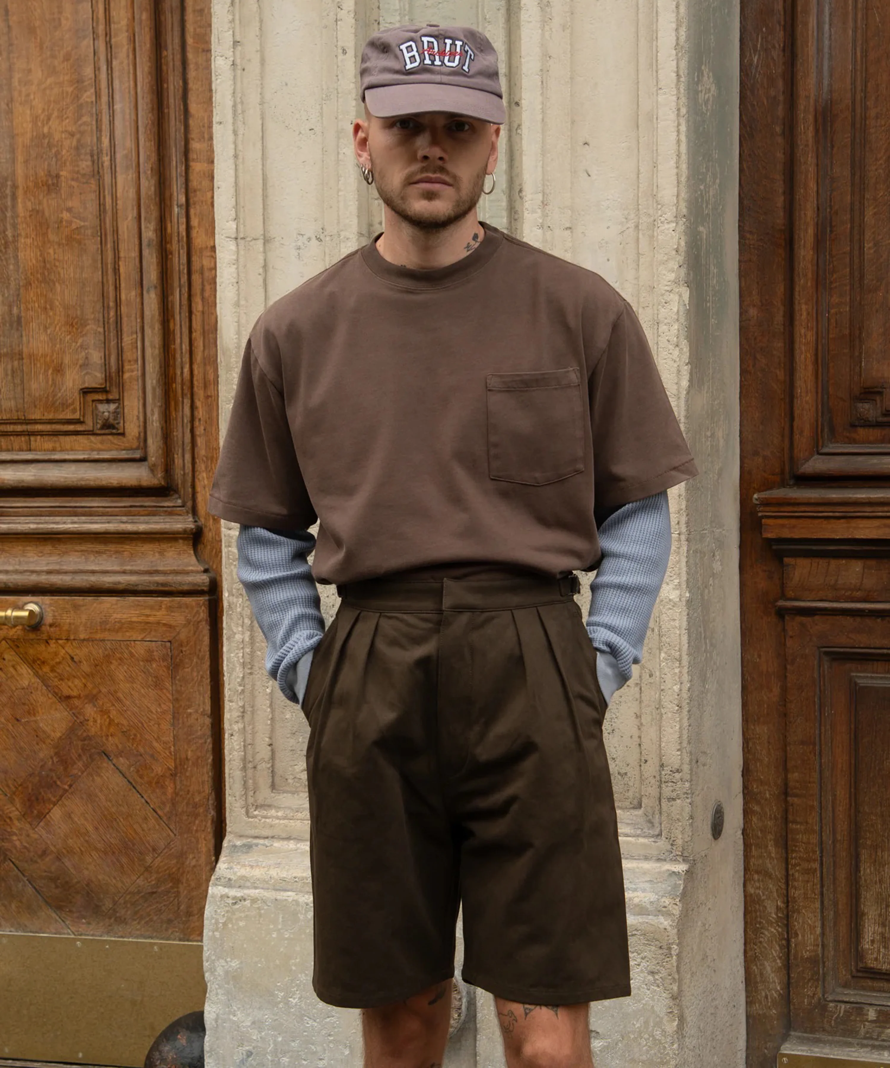 THE DOUBLE PLEAT SHORTS - Image 2