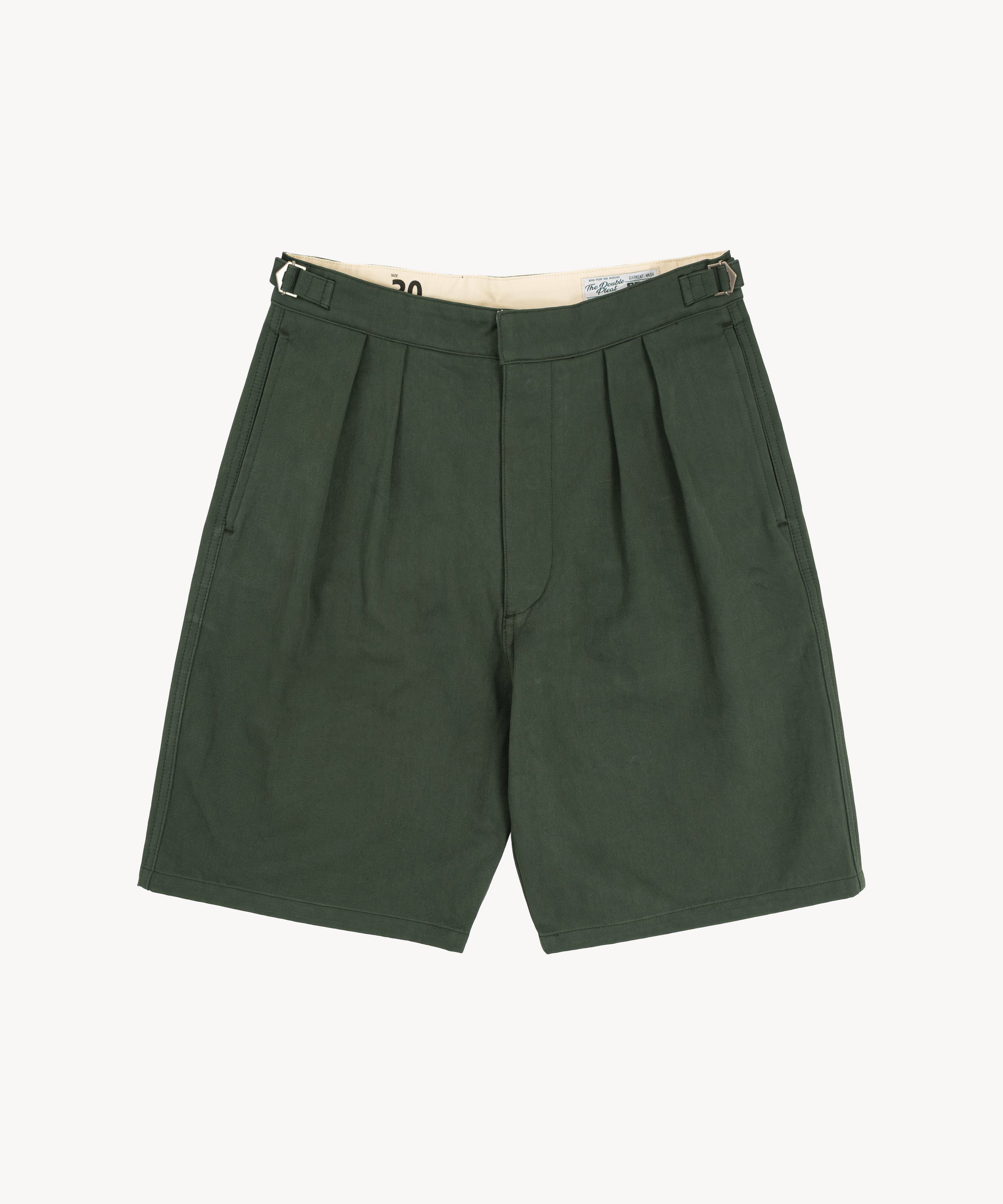 THE DOUBLE PLEAT SHORTS