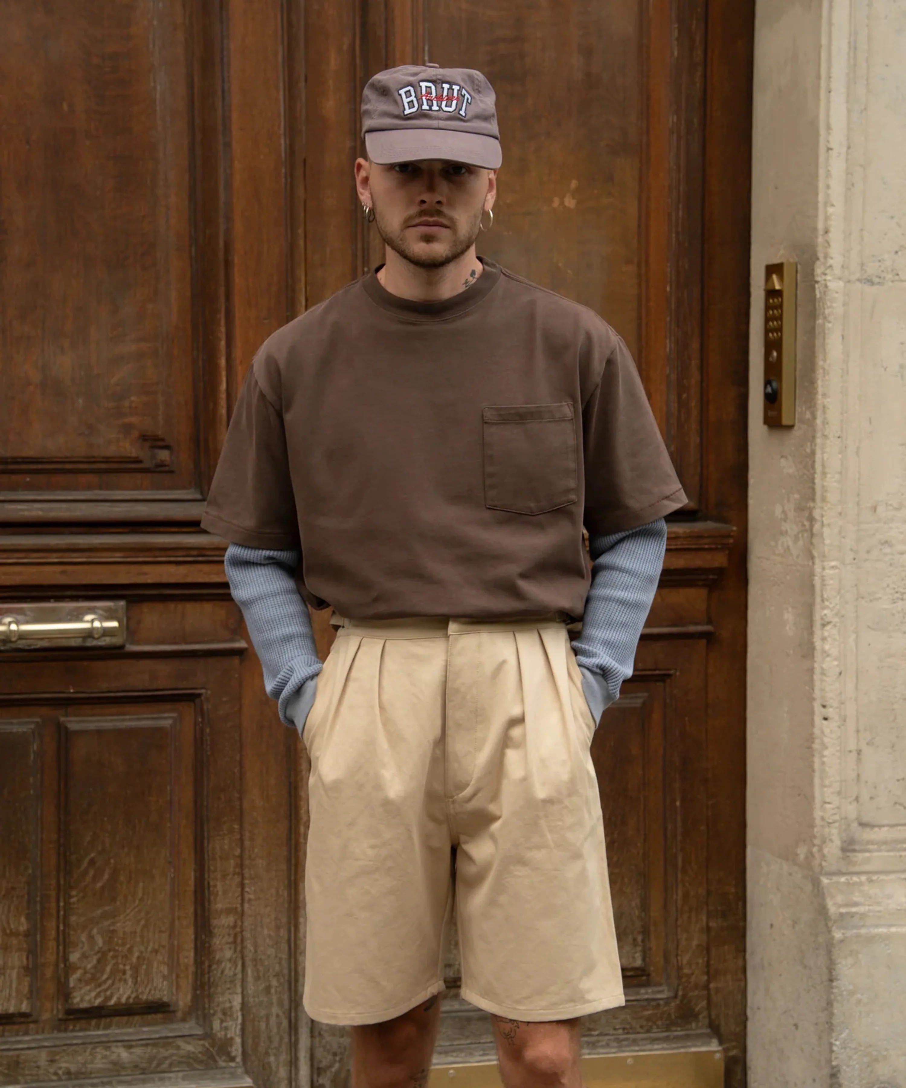 THE DOUBLE PLEAT SHORTS - Image 2
