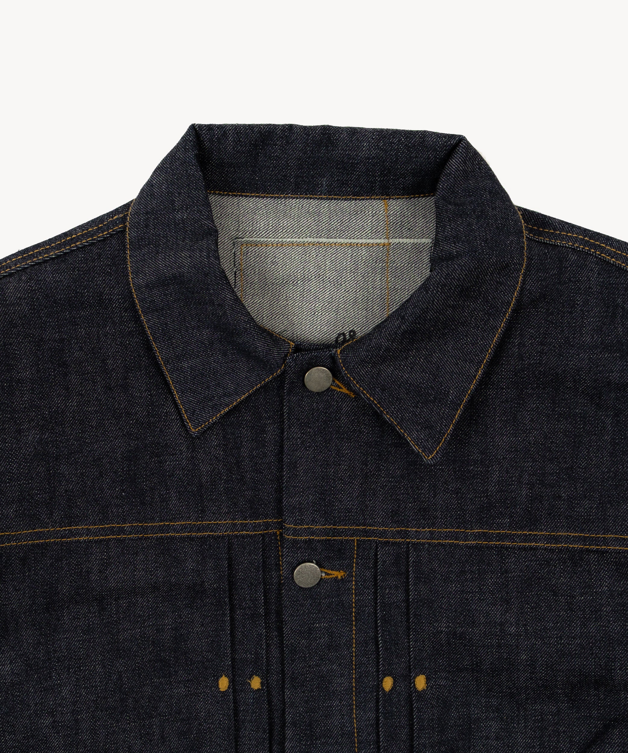 REWORK® DOUBLE PLEATED DENIM JACKET - Image 4