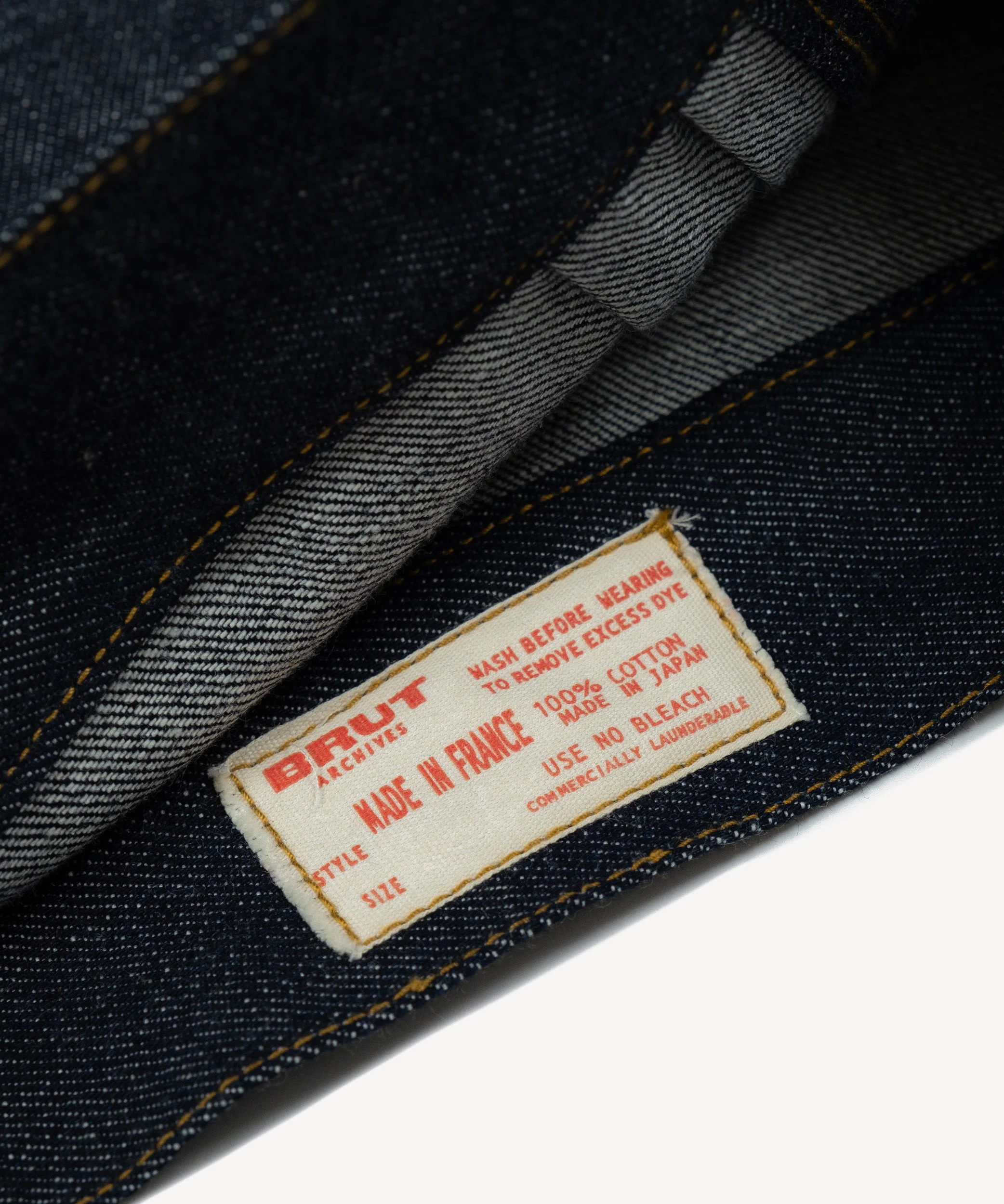 REWORK® DOUBLE PLEATED DENIM JACKET - Image 6