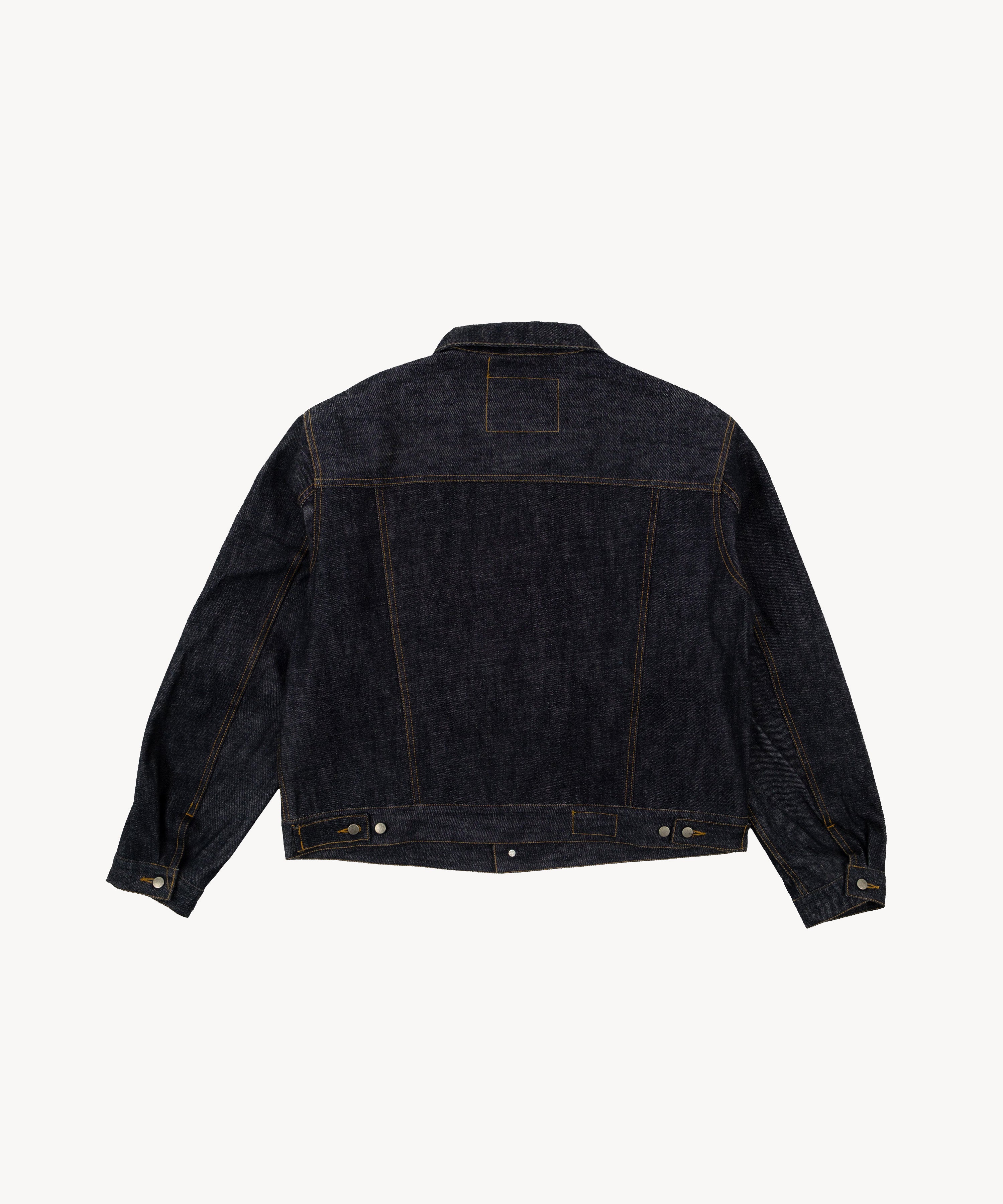 REWORK® DOUBLE PLEATED DENIM JACKET - Image 7