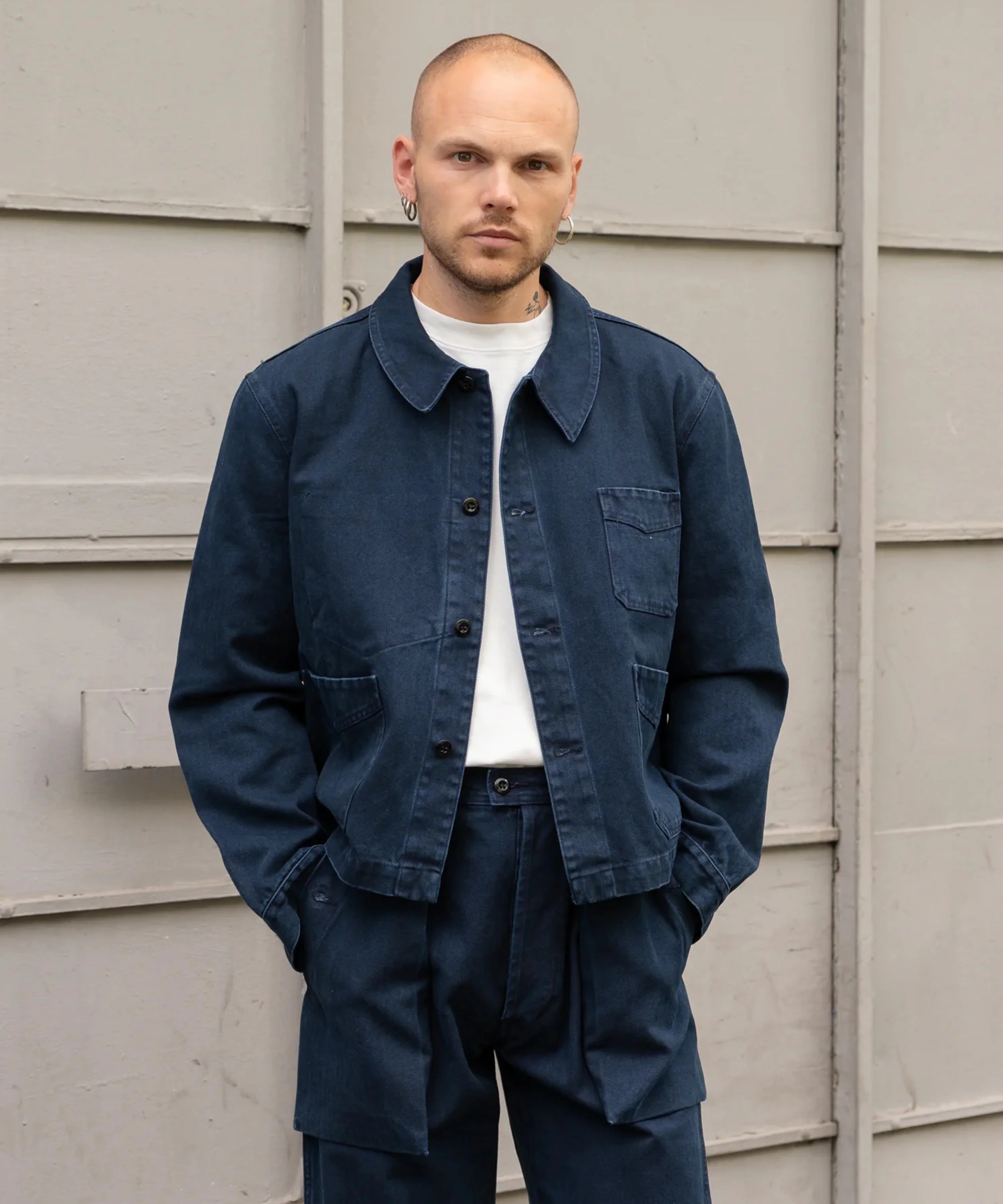 REWORK® INDIGO CROPPED WORK JACKET - Image 2