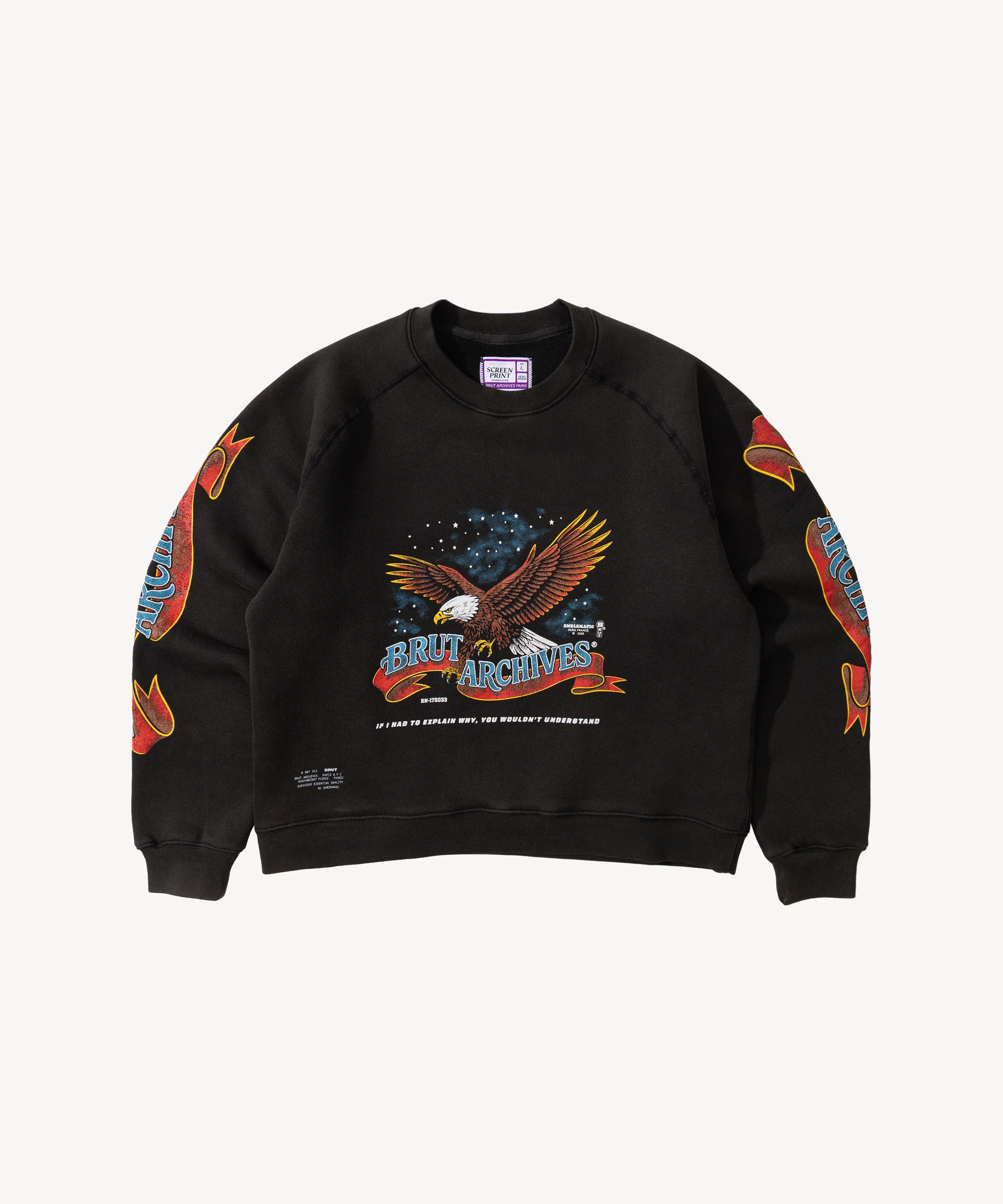 THE NIGHT EAGLE CREWNECK