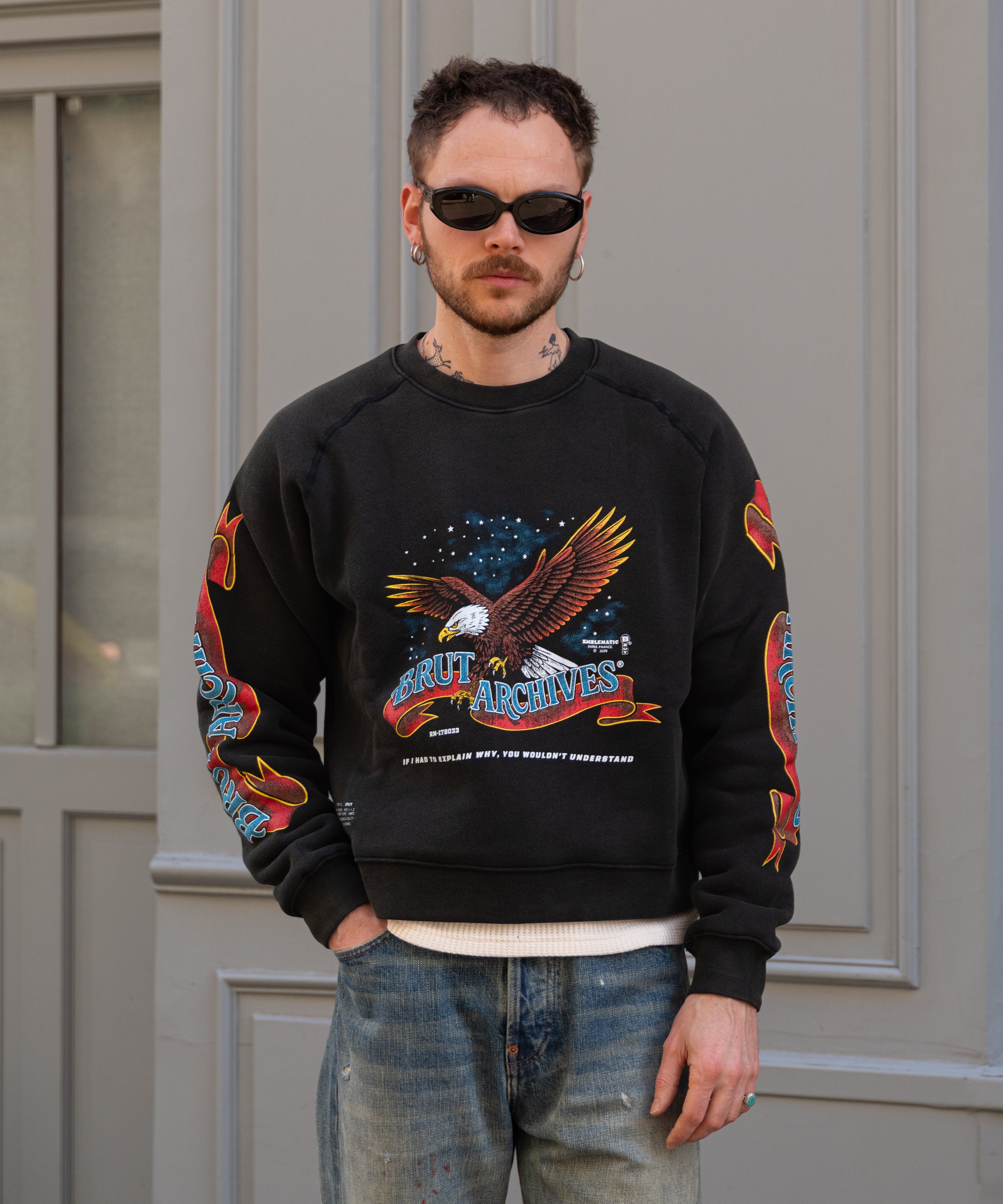 THE NIGHT EAGLE CREWNECK - Image 2