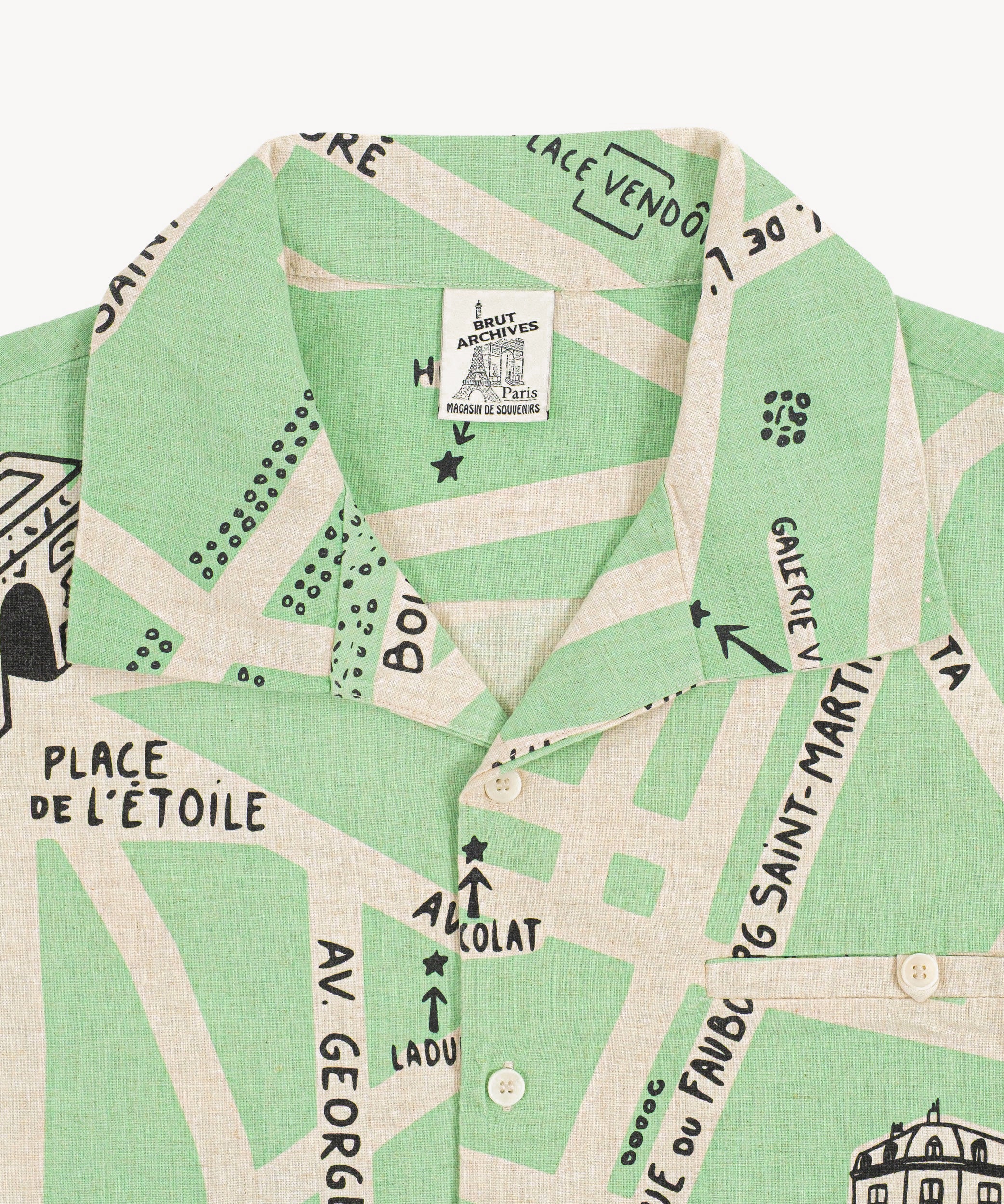 THE PARIS MAP SHIRT - Image 3