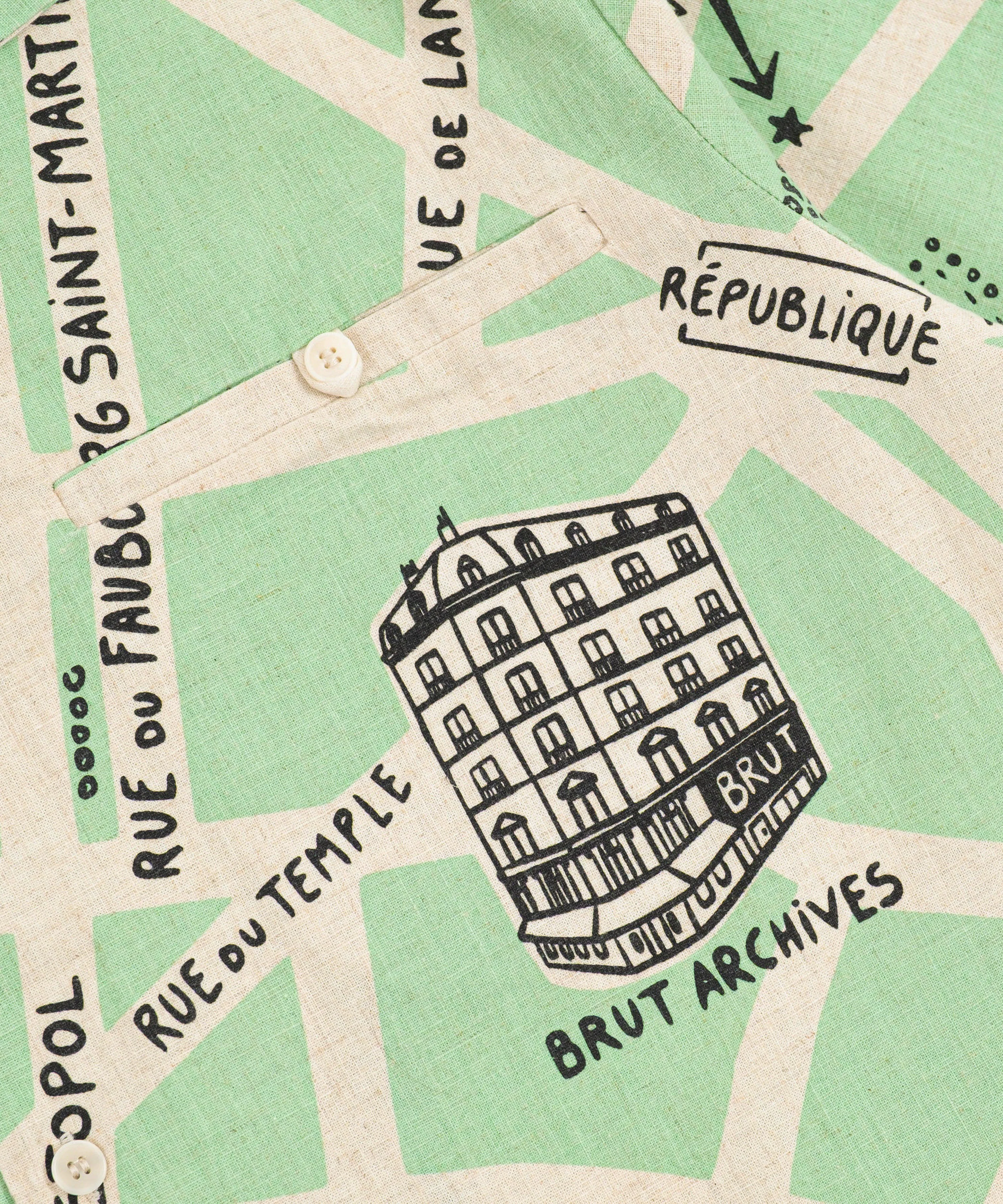THE PARIS MAP SHIRT - Image 4