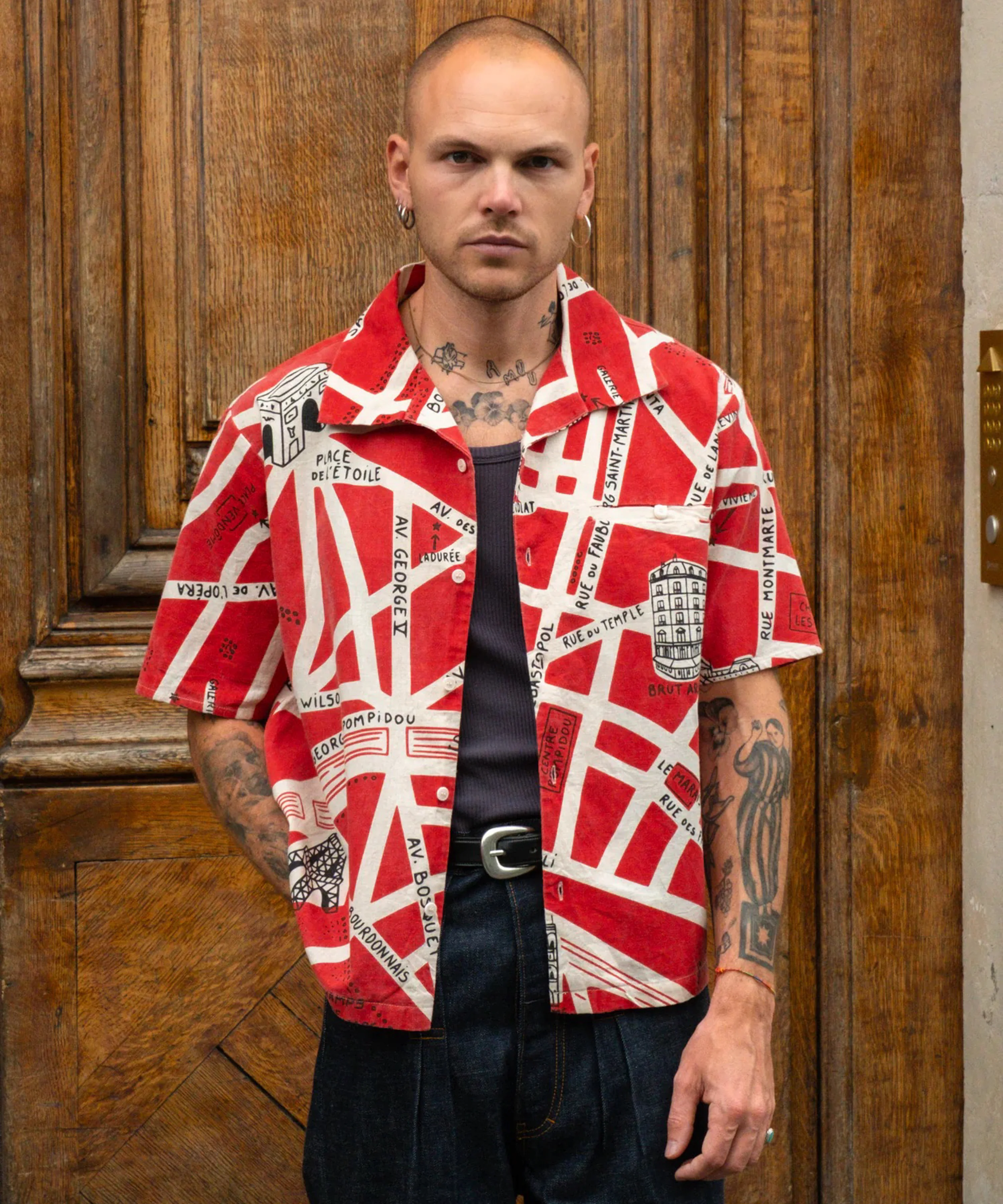 THE PARIS MAP SHIRT - Image 2