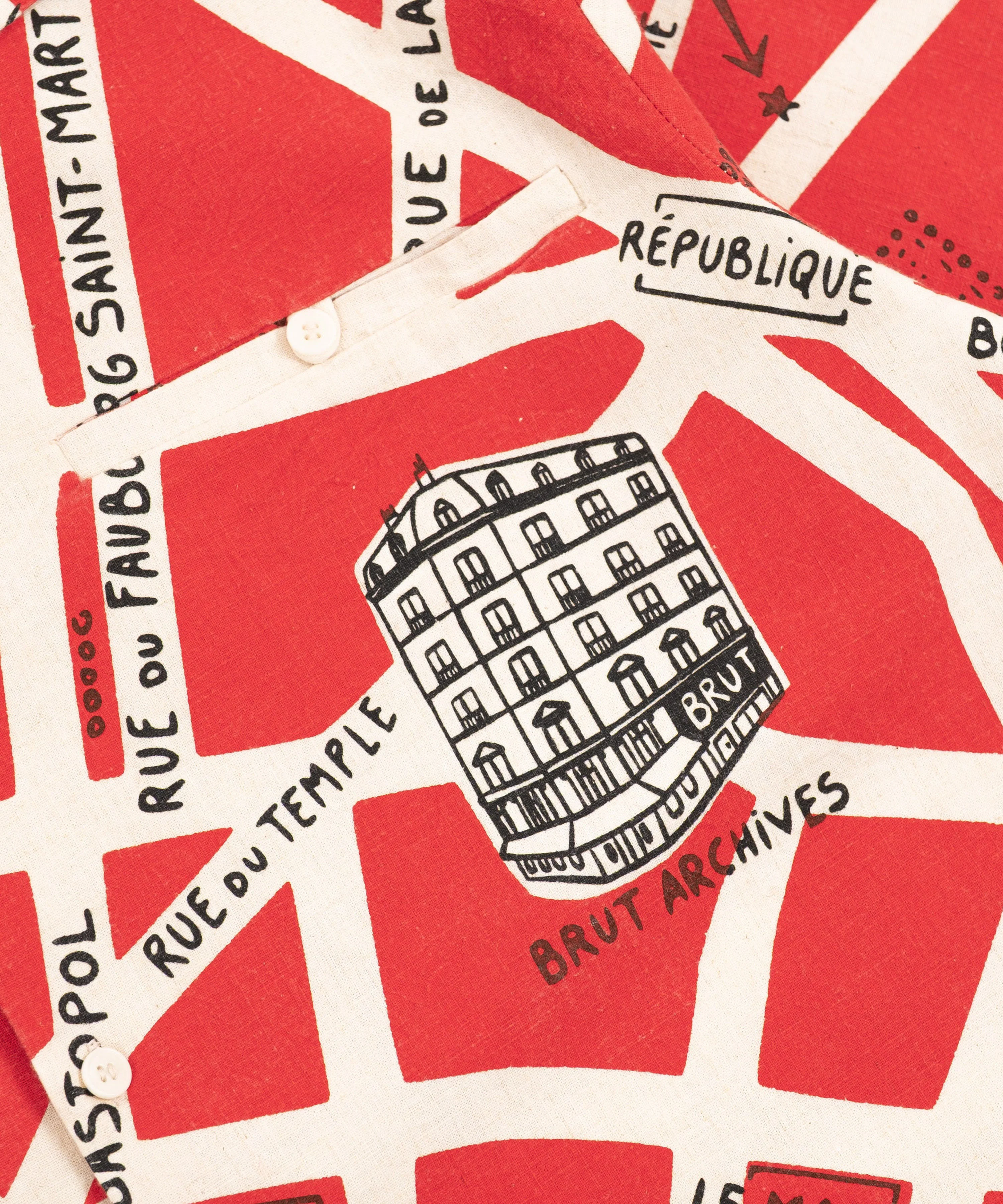 THE PARIS MAP SHIRT - Image 4