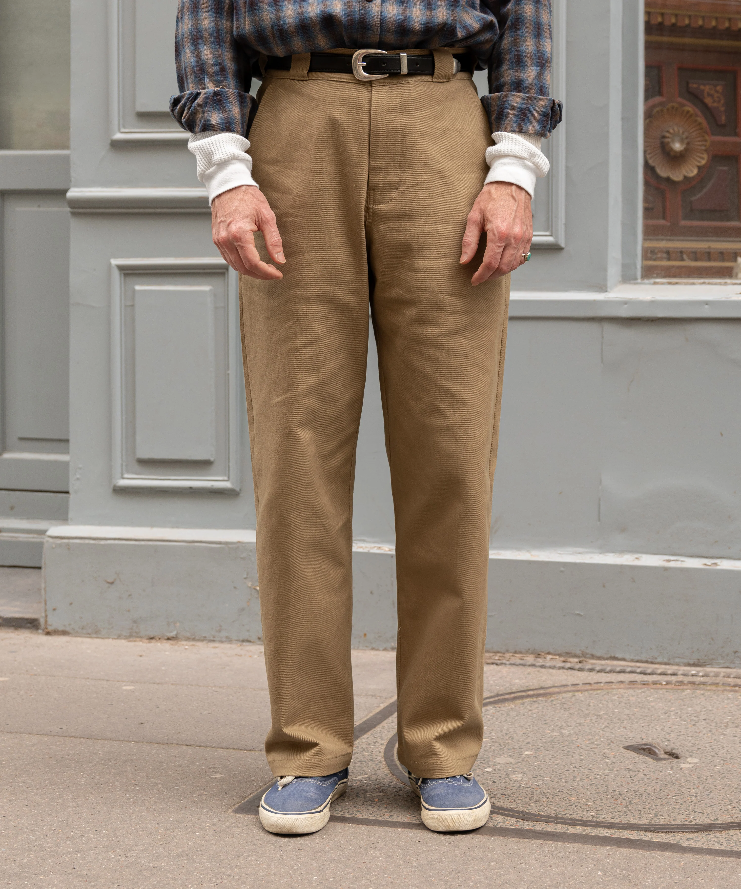 THE PLAIN FRONT PANTS - Image 3