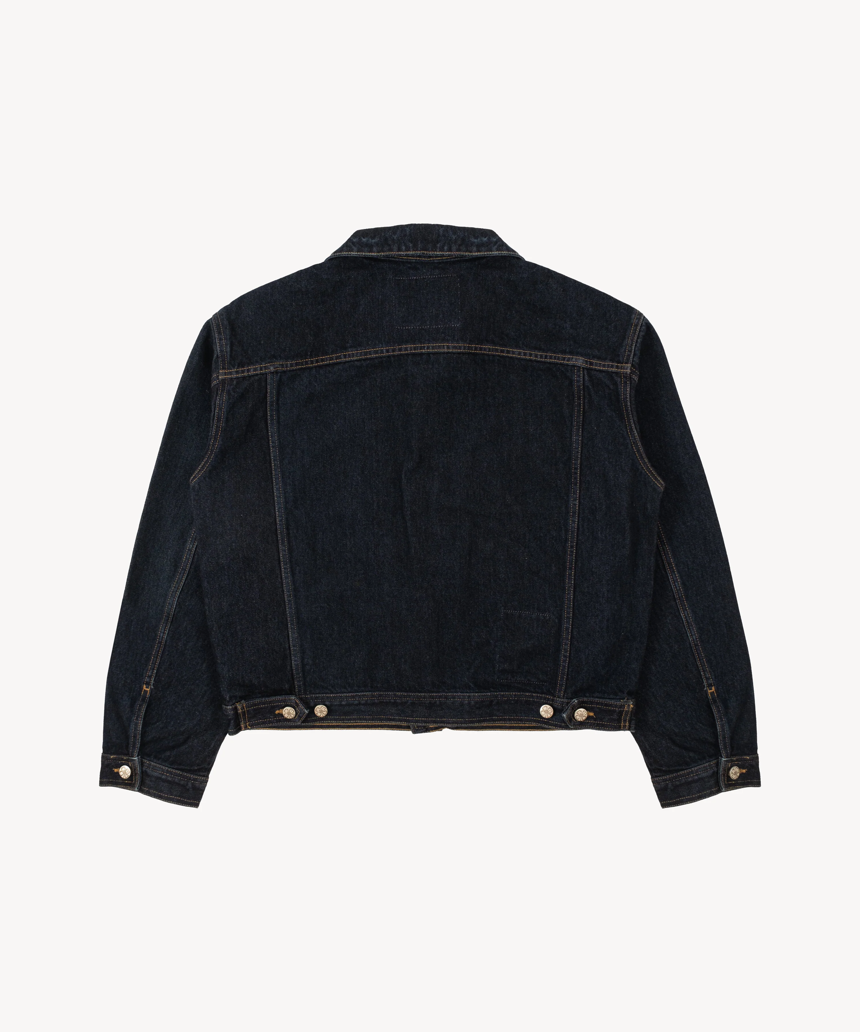 THE PLEATED DENIM JACKET - Image 5