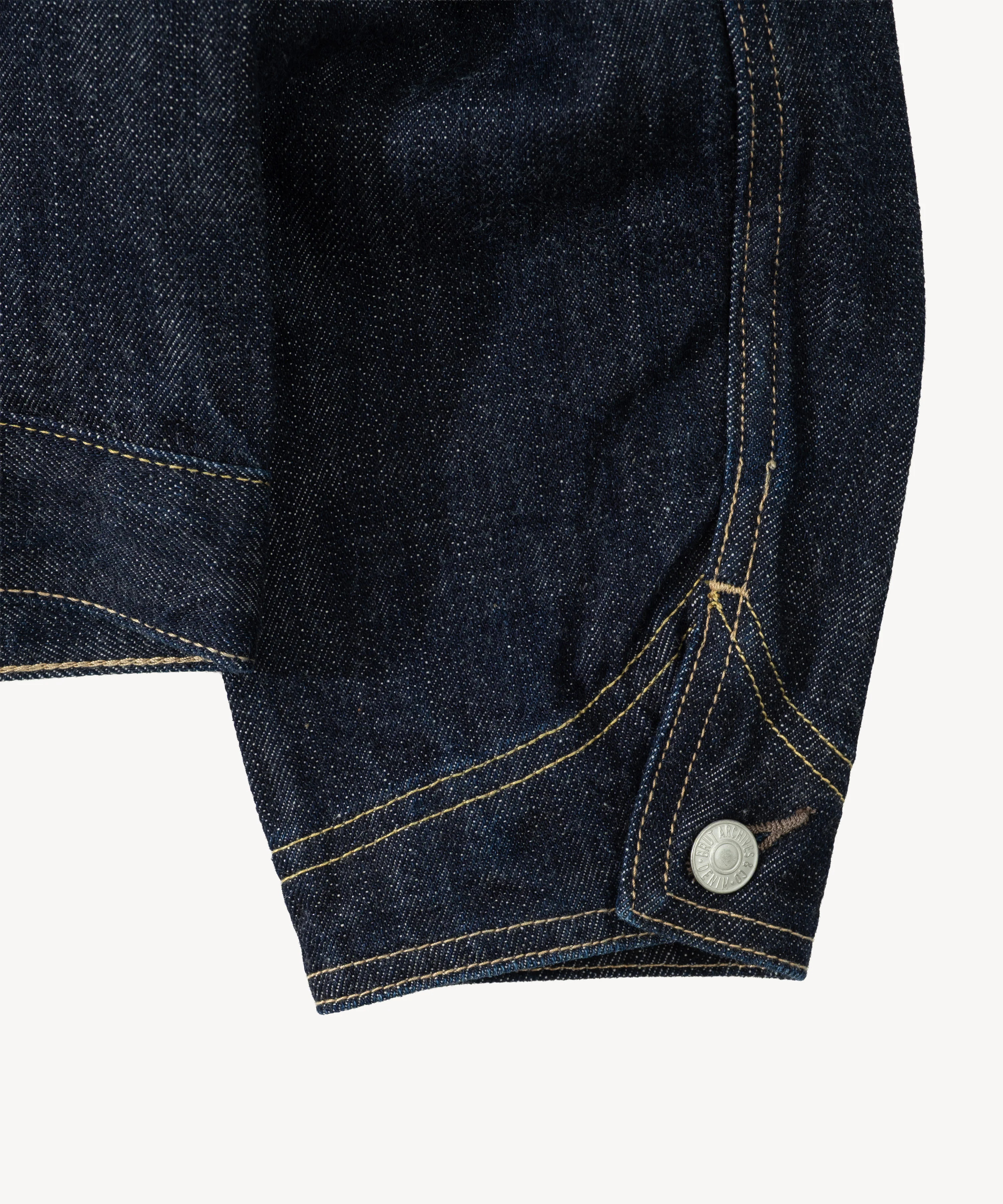 THE PLEATED SELVEDGE DENIM JACKET - Image 6