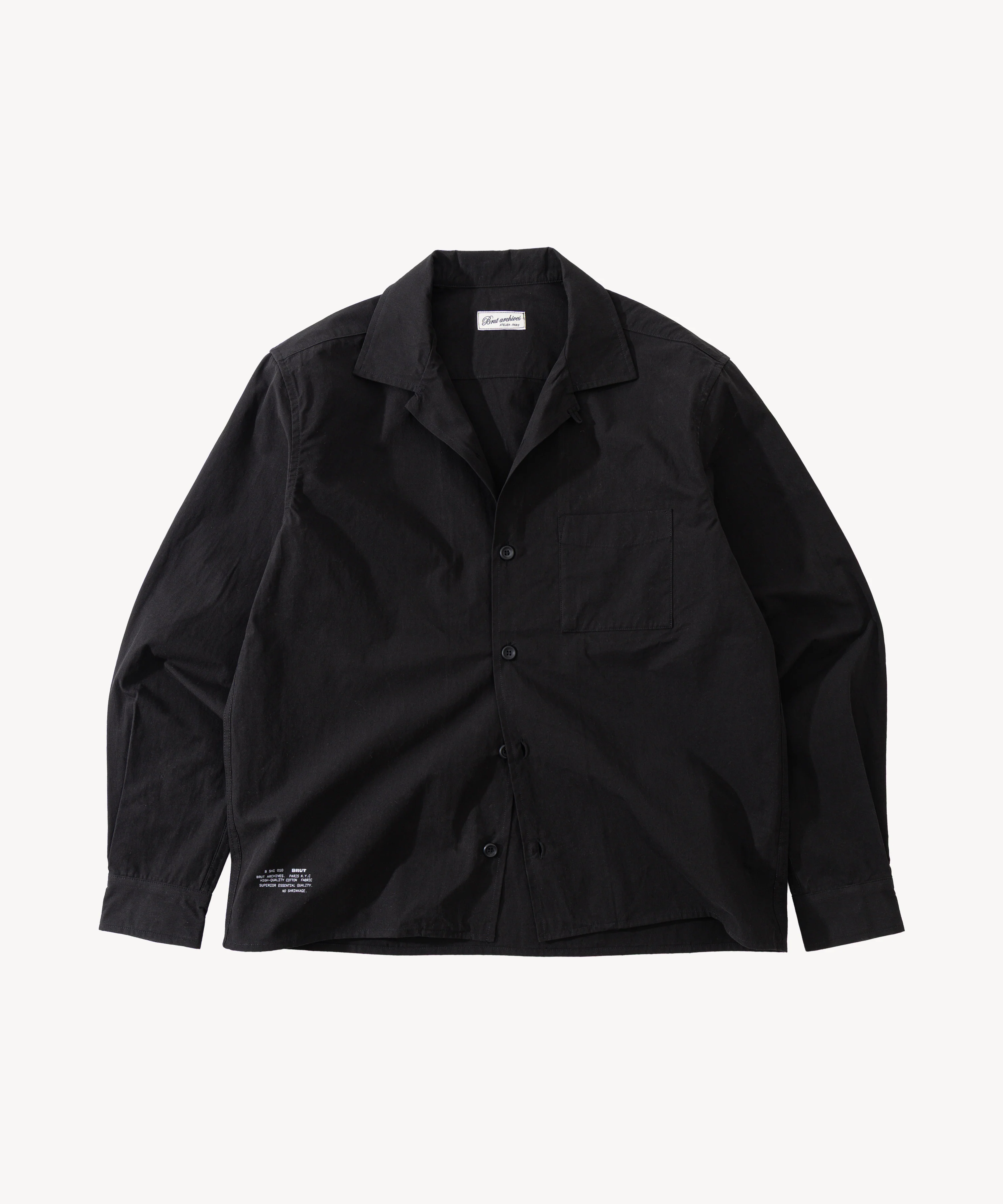 THE RETIREE POPLIN SHIRT